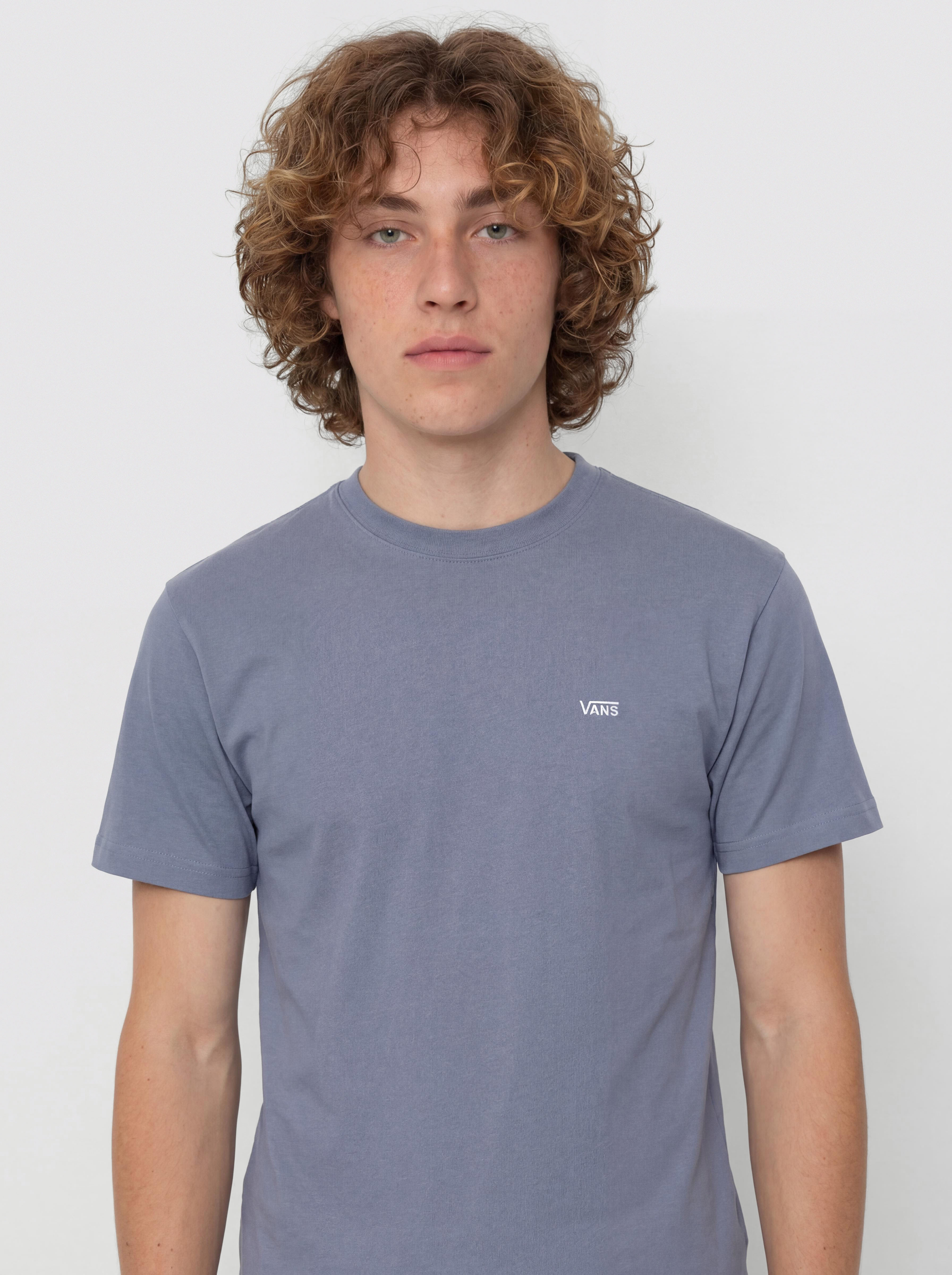 T-shirt Vans Left Chest (glacial slate)