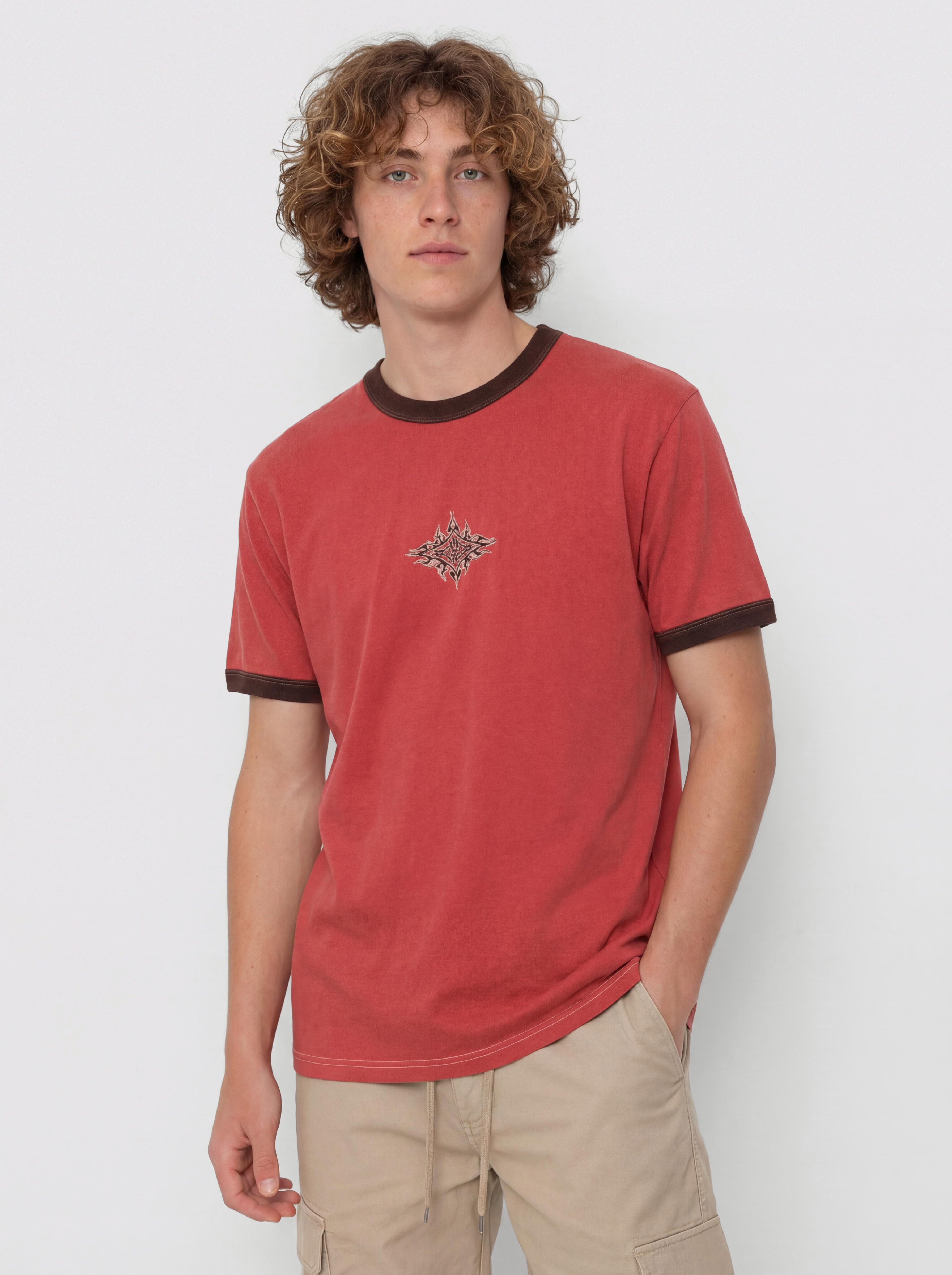T-shirt Vans Lx Flame Face (crimson haze)