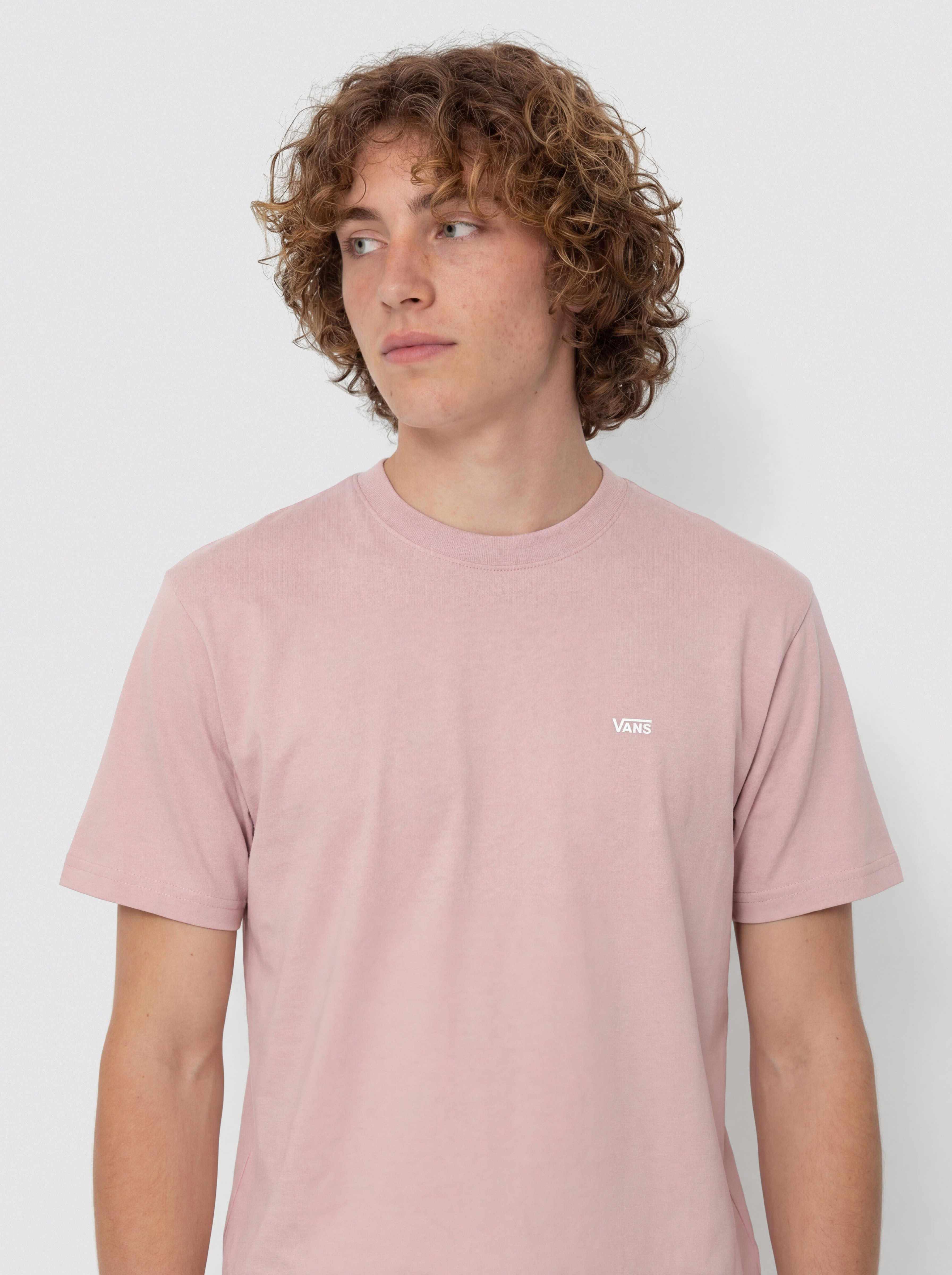 T-shirt Vans Left Chest (misty mauve)