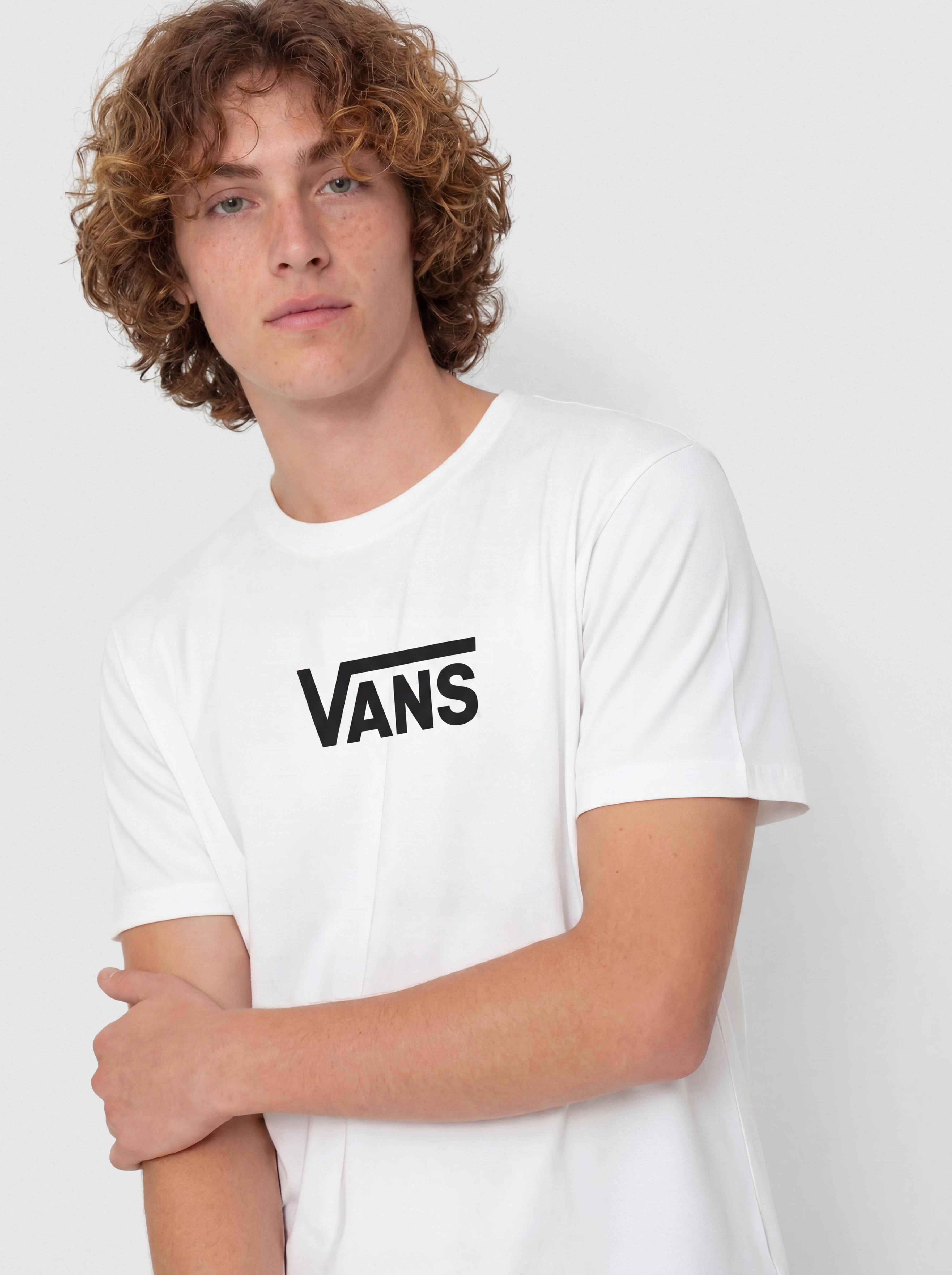 T-shirt Vans Stretch Logo (white/black)