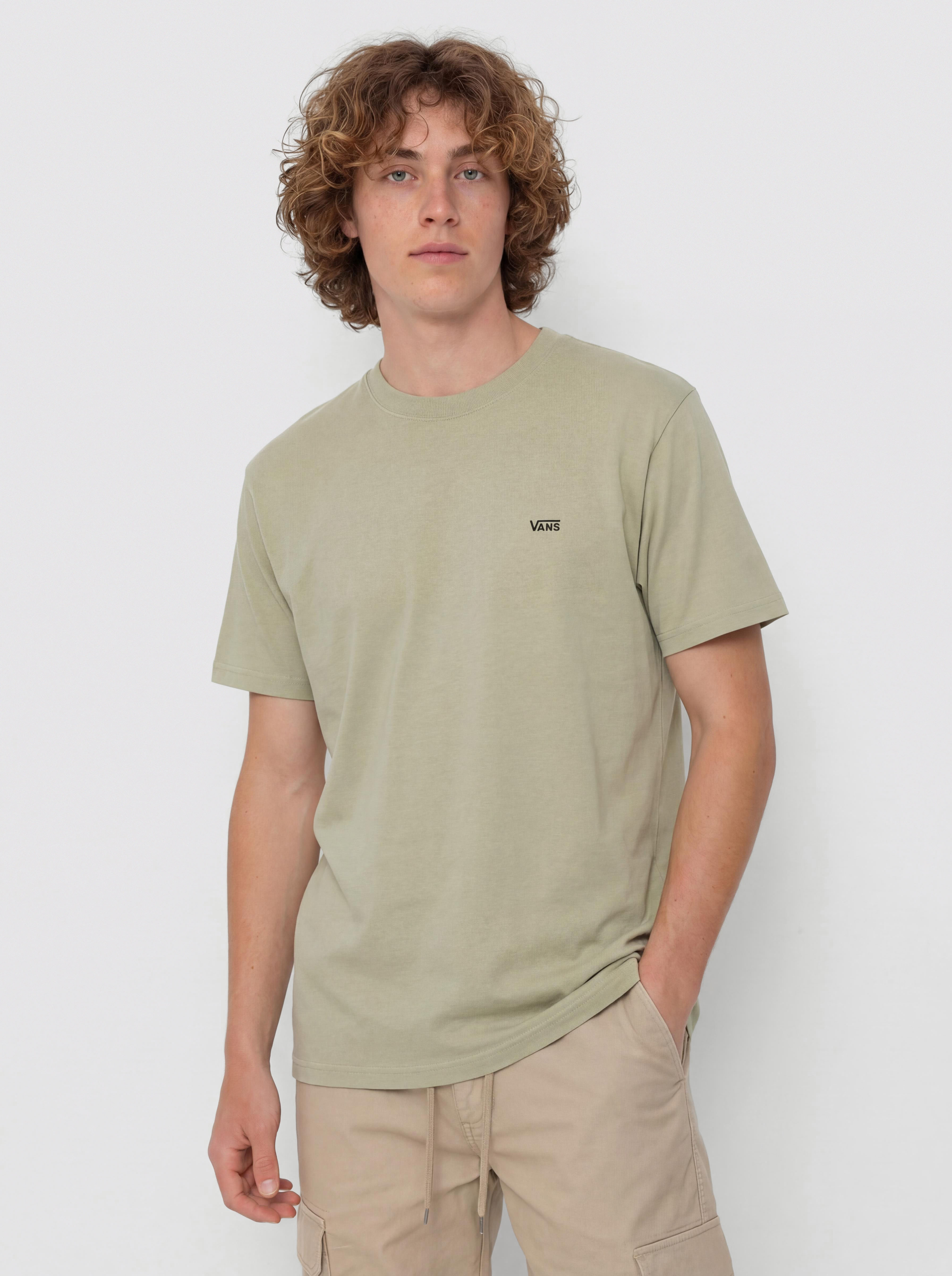 T-shirt Vans Left Chest (soft sage)