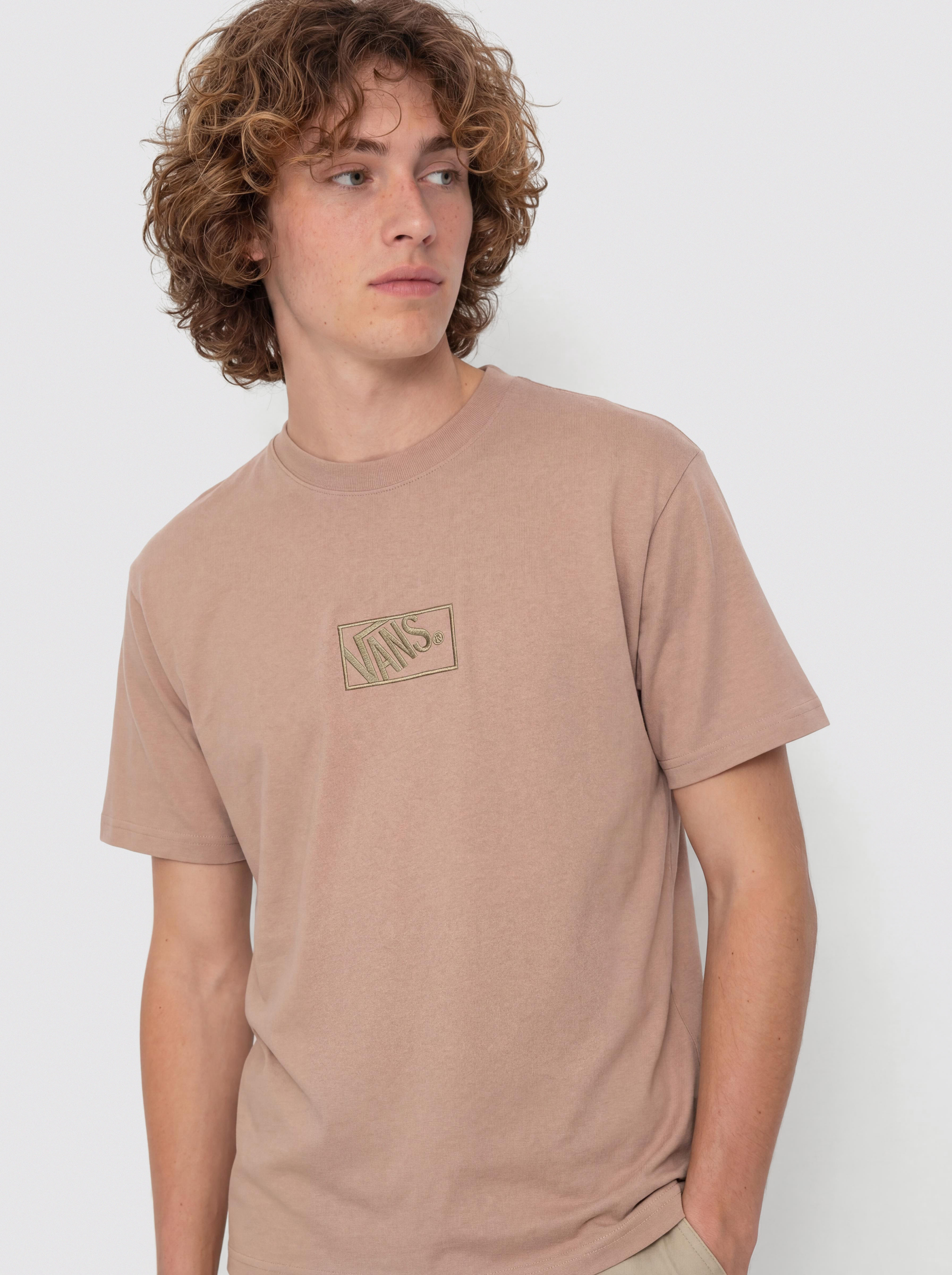 T-shirt Vans Blocked Box Loose (warm taupe)