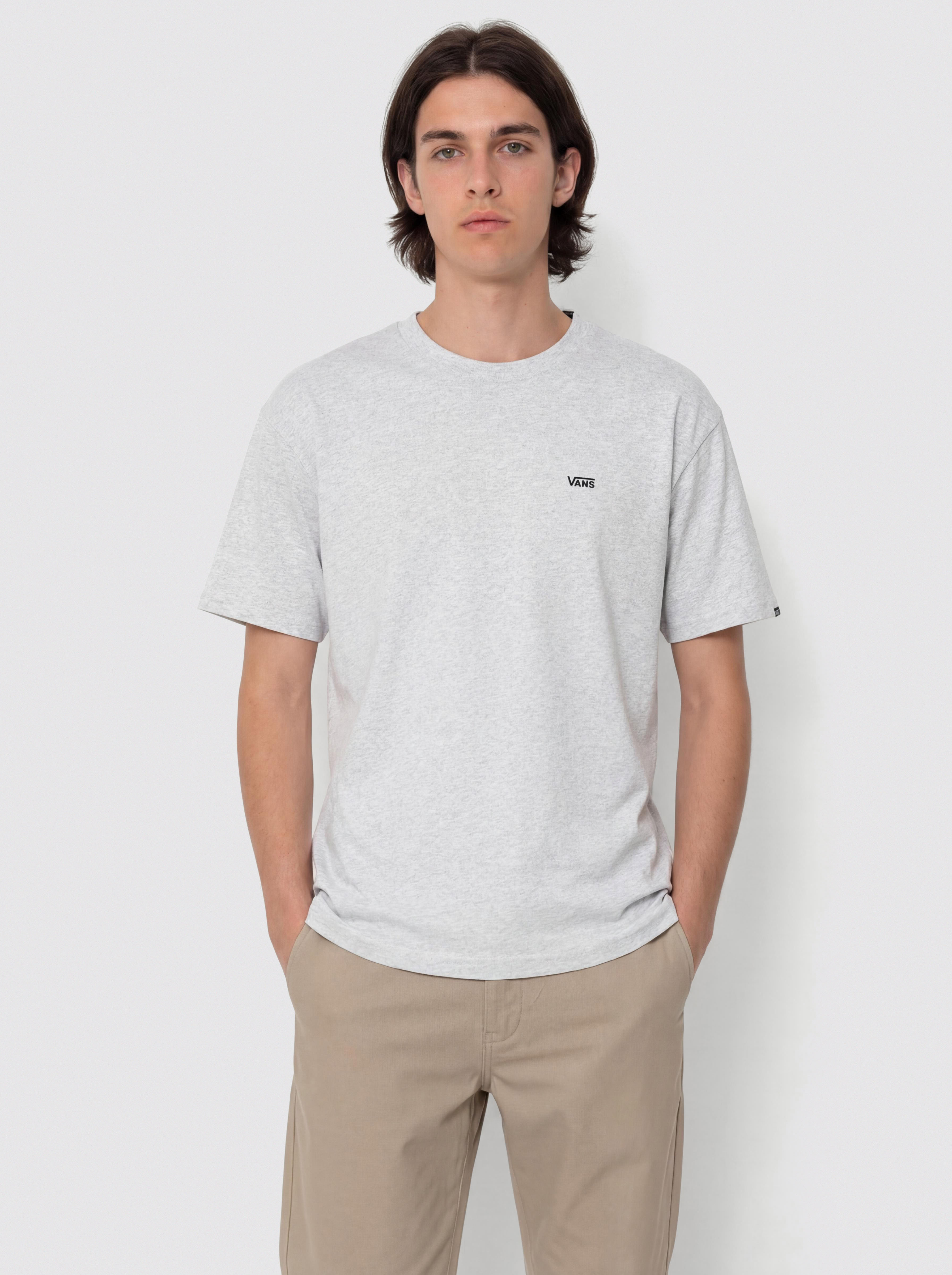 T-shirt Vans Left Chest II Loose (light grey heather)