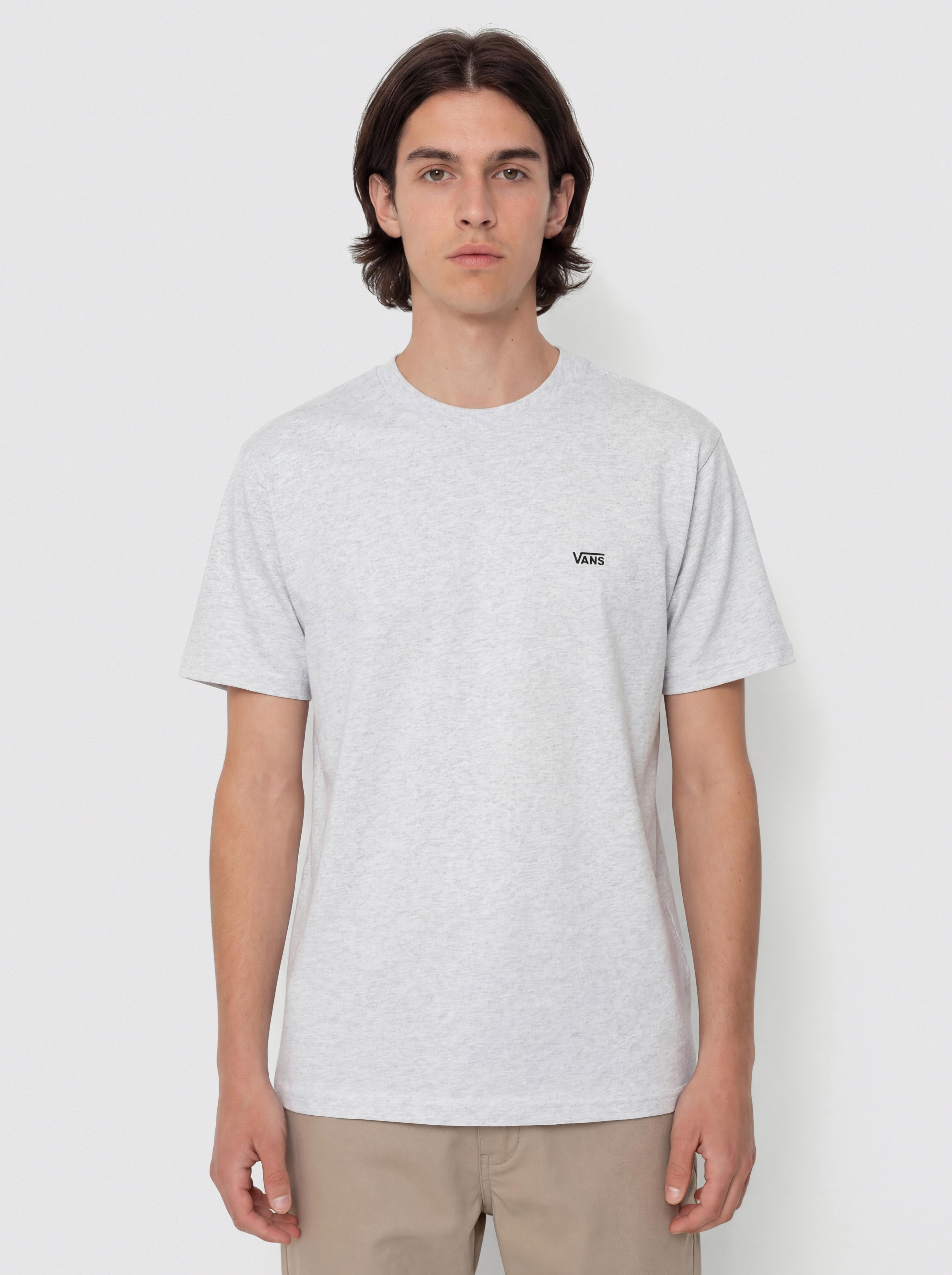 T-shirt Vans Left Chest (light grey heather)