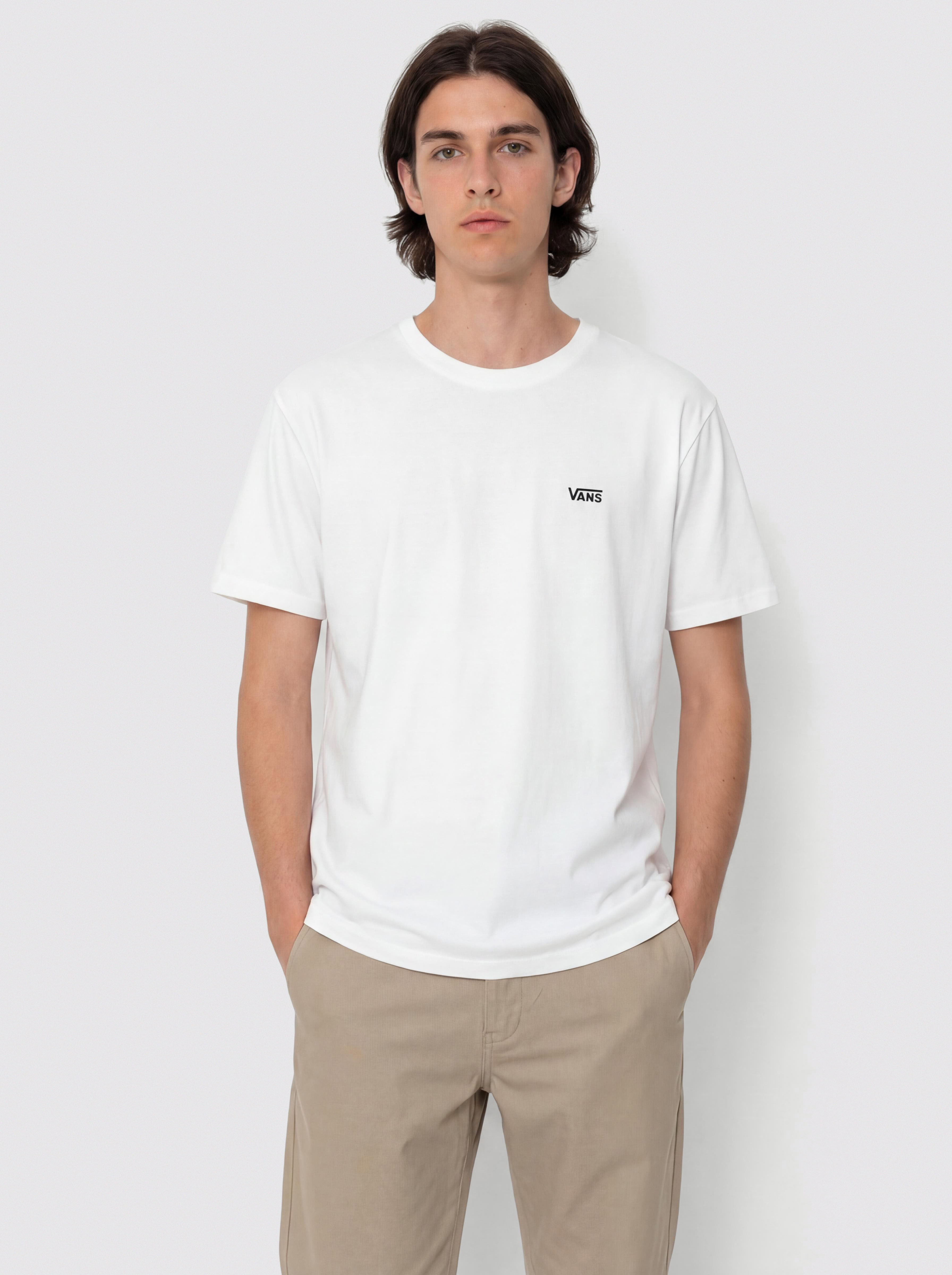T-shirt Vans Left Chest (white)