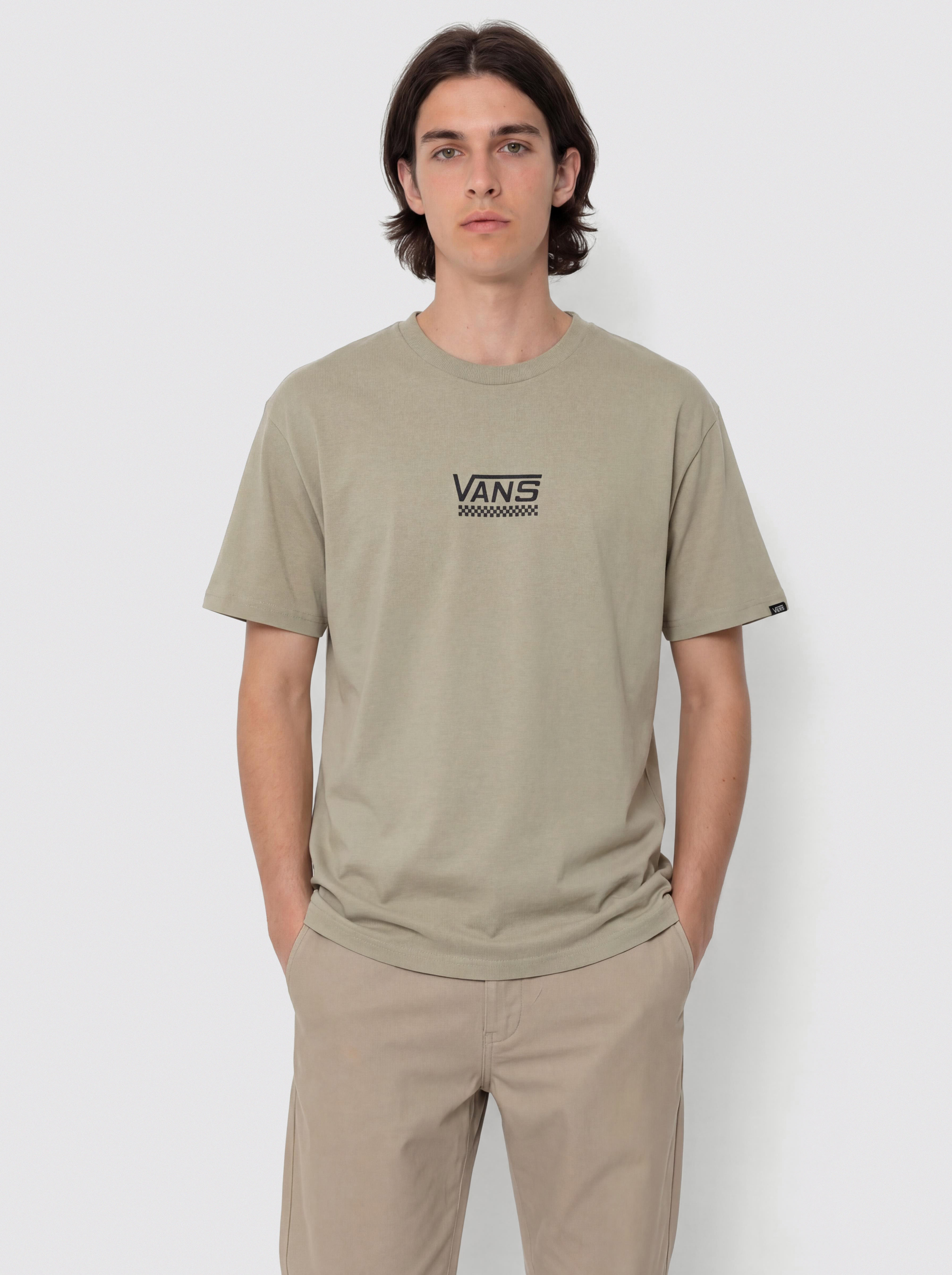 T-shirt Vans V Check Loose (london fog)