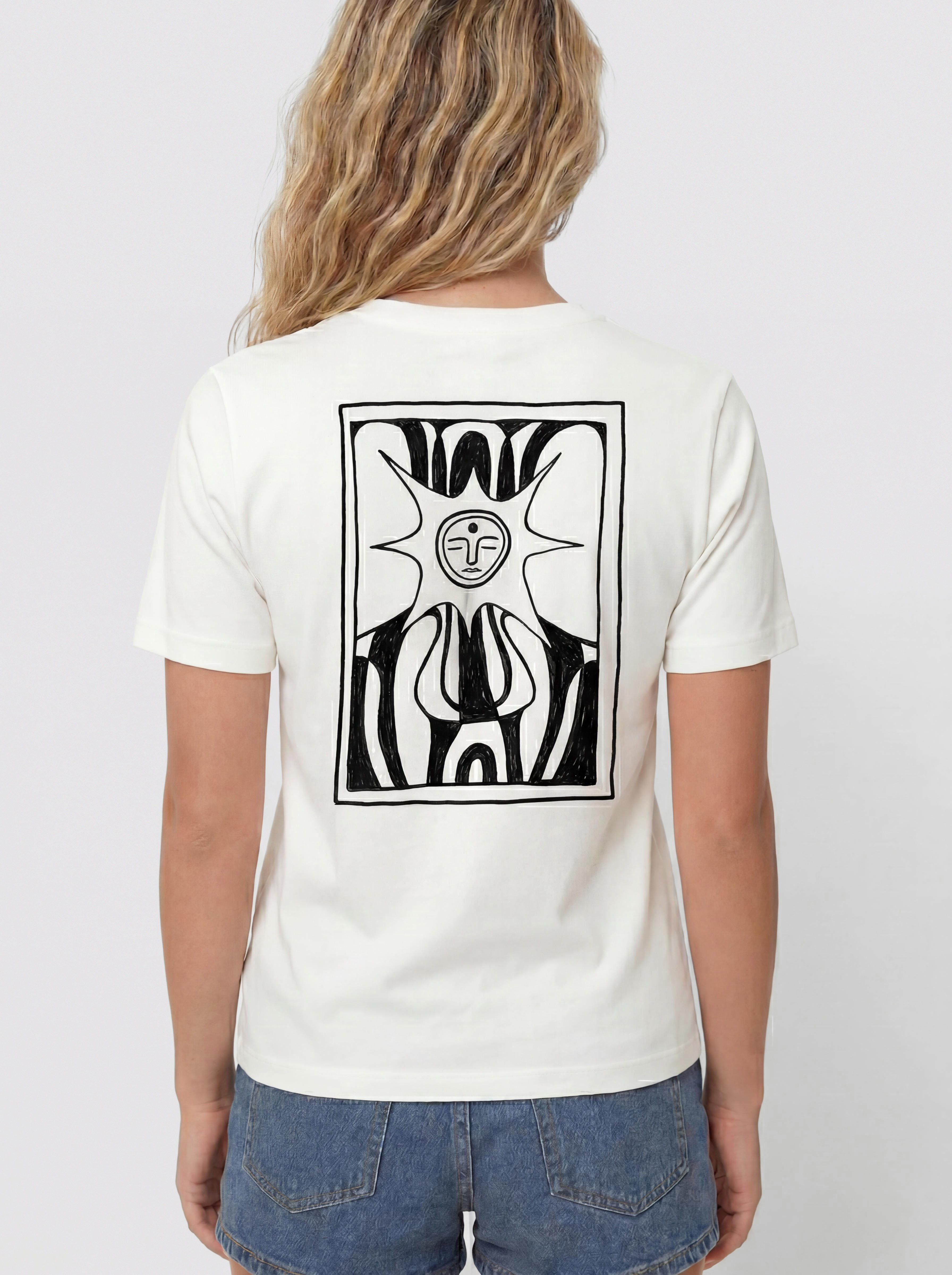 T-shirt Volcom Radical Daze Up Wmn (off white)