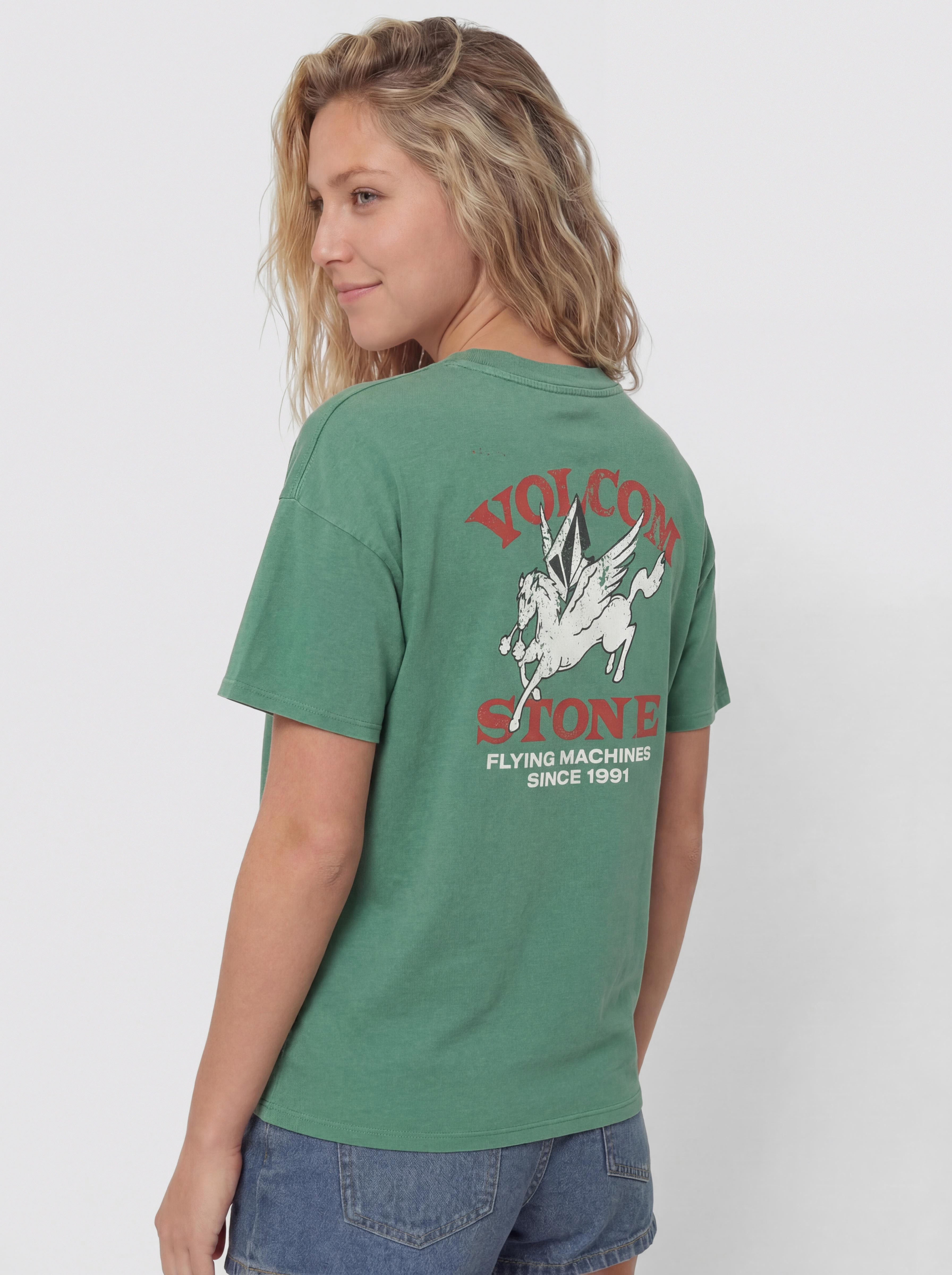 T-shirt Volcom Voltrip Wmn (evergreen)