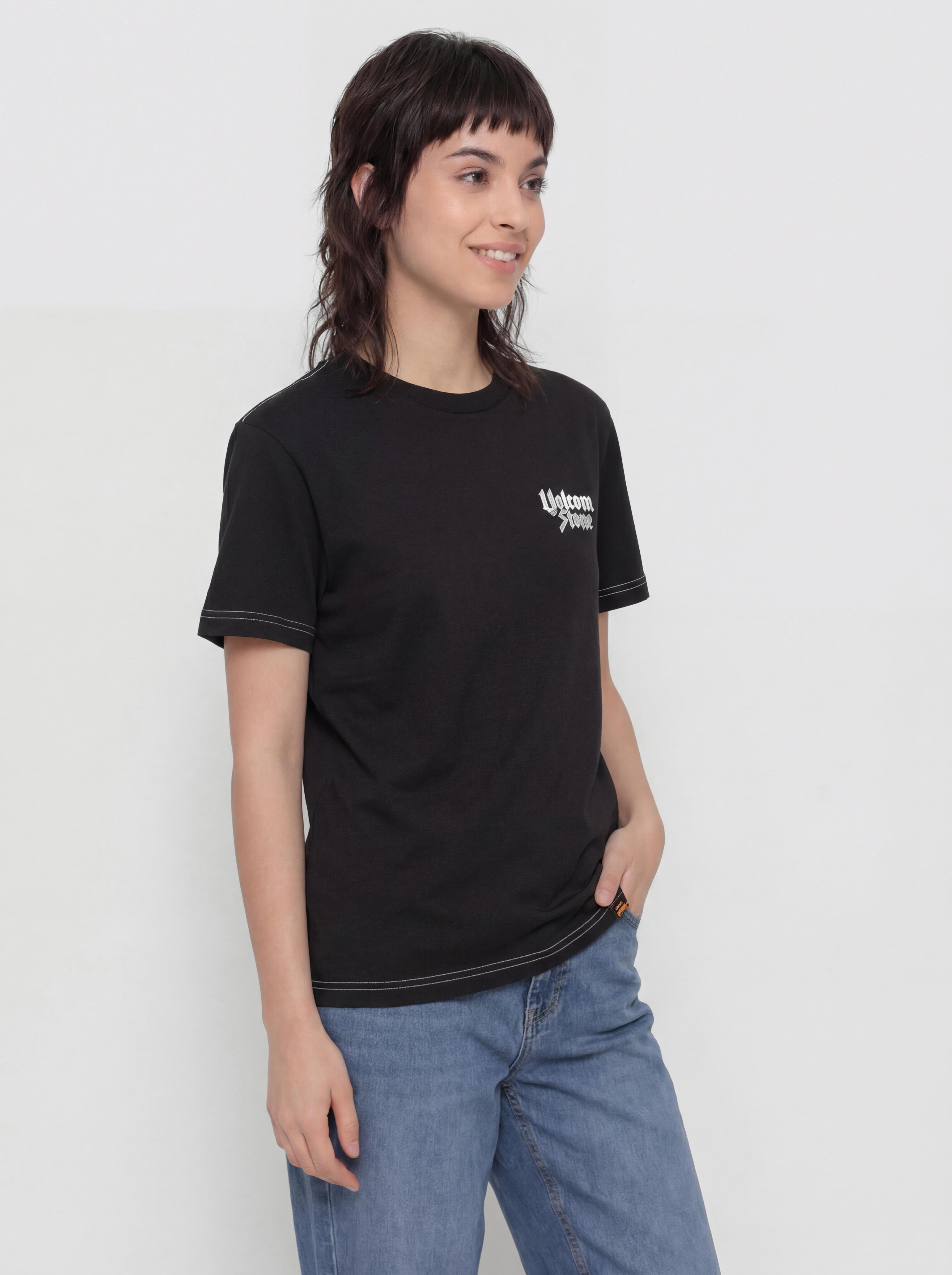 T-shirt Volcom Stoneher Wmn (black)