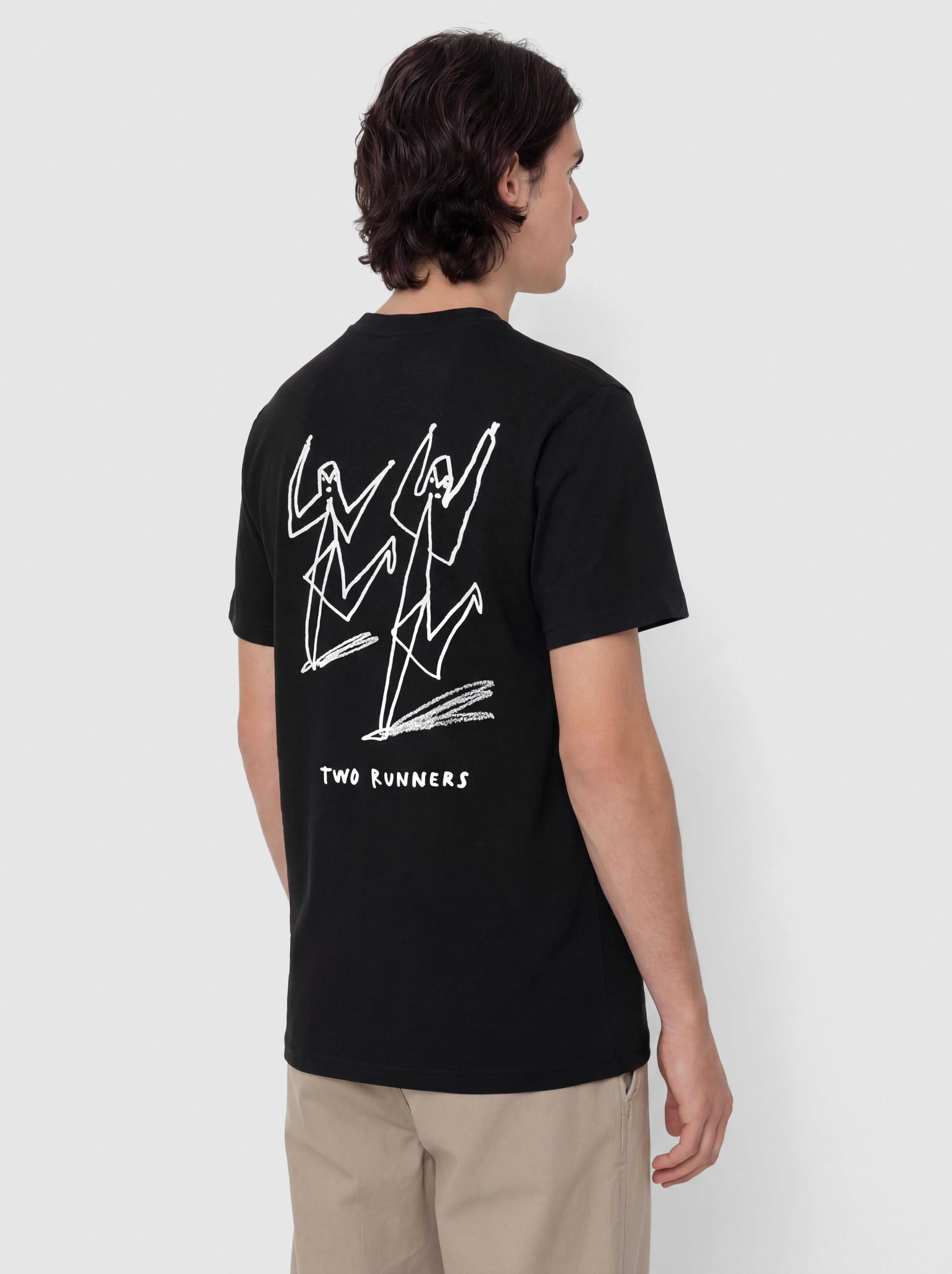 T-shirt Polar Skate Two Runners (black)