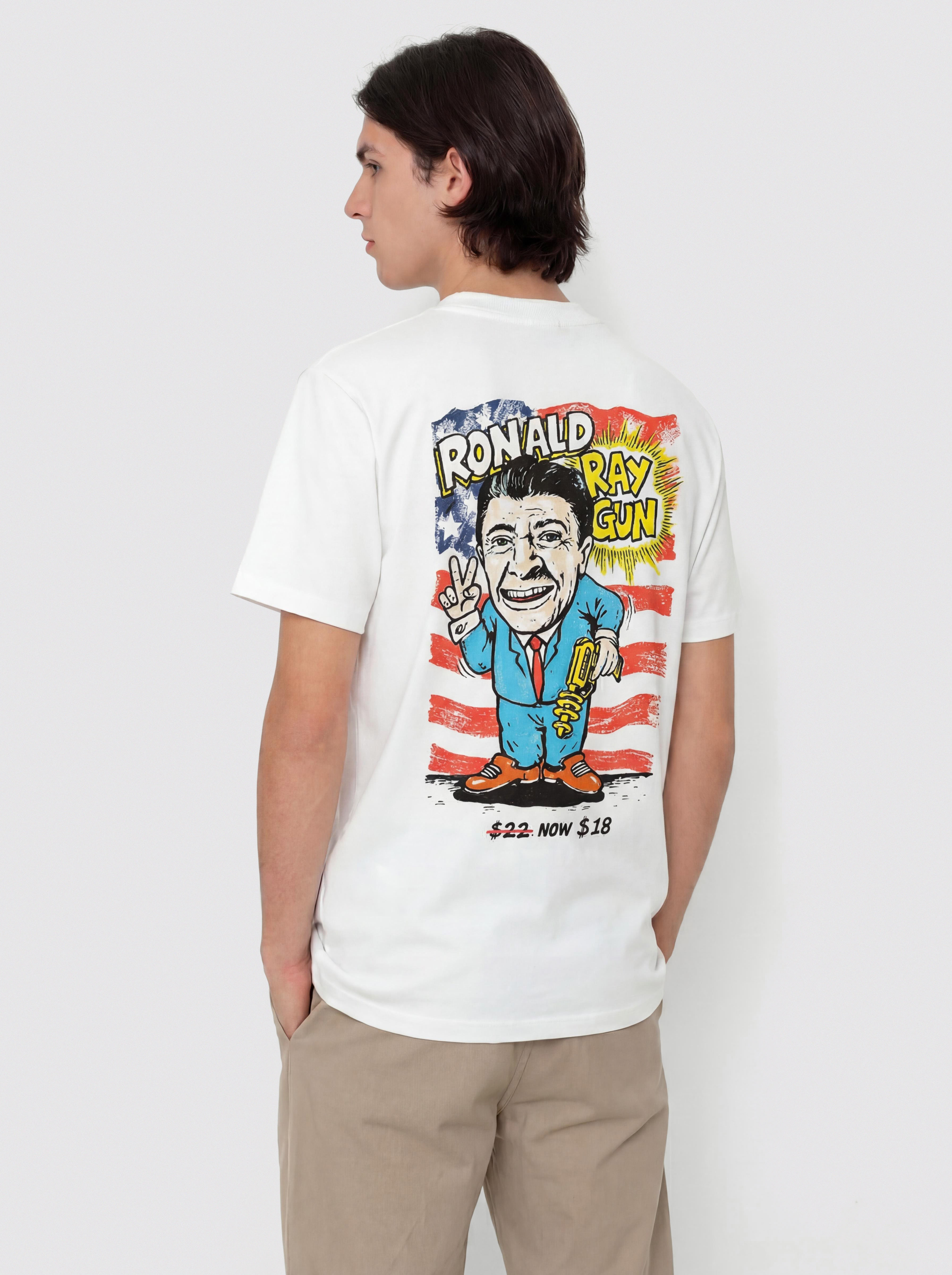 T-shirt Polar Skate Ray Gun (white)