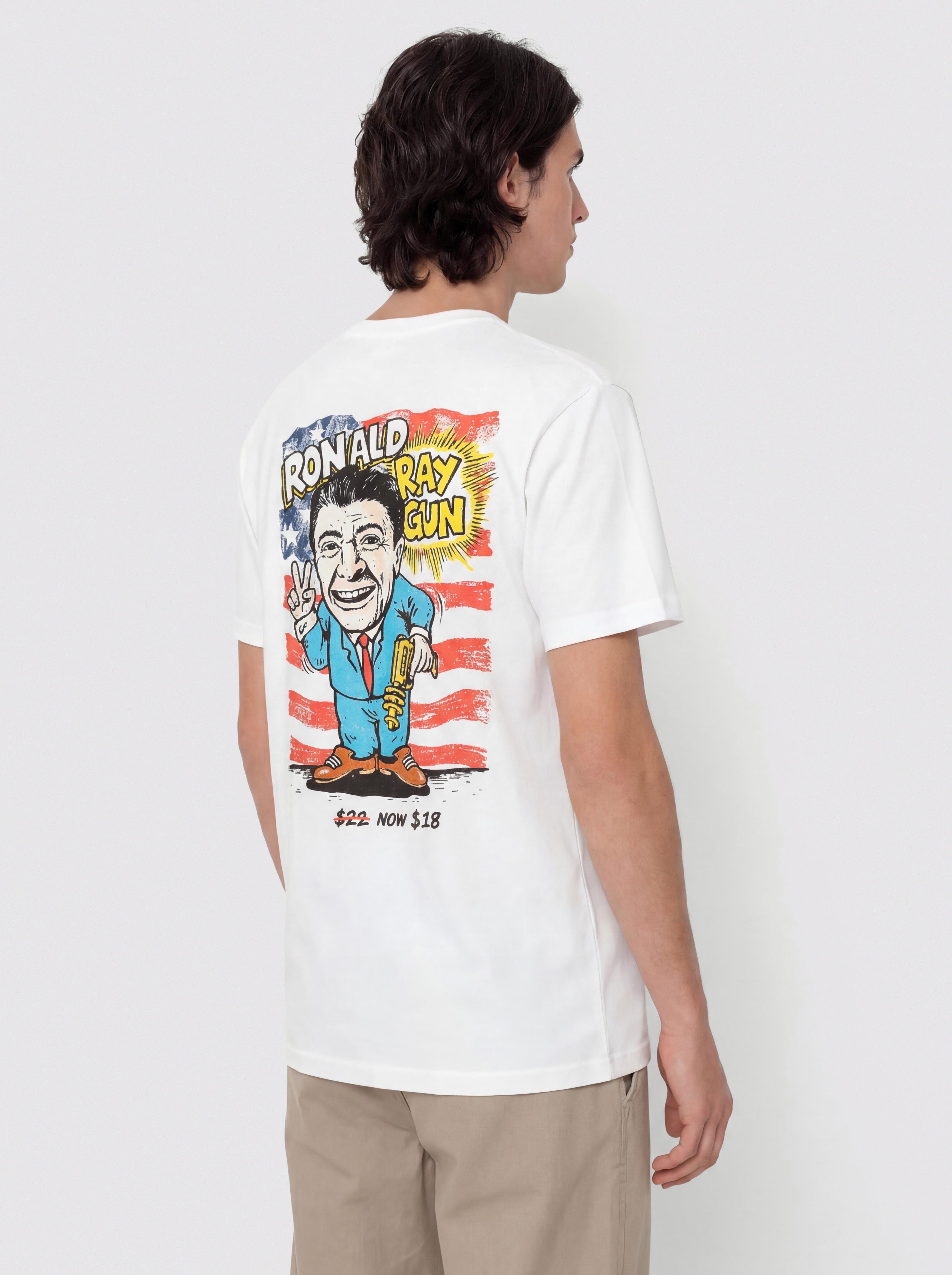 T-shirt Polar Skate Ray Gun (white)