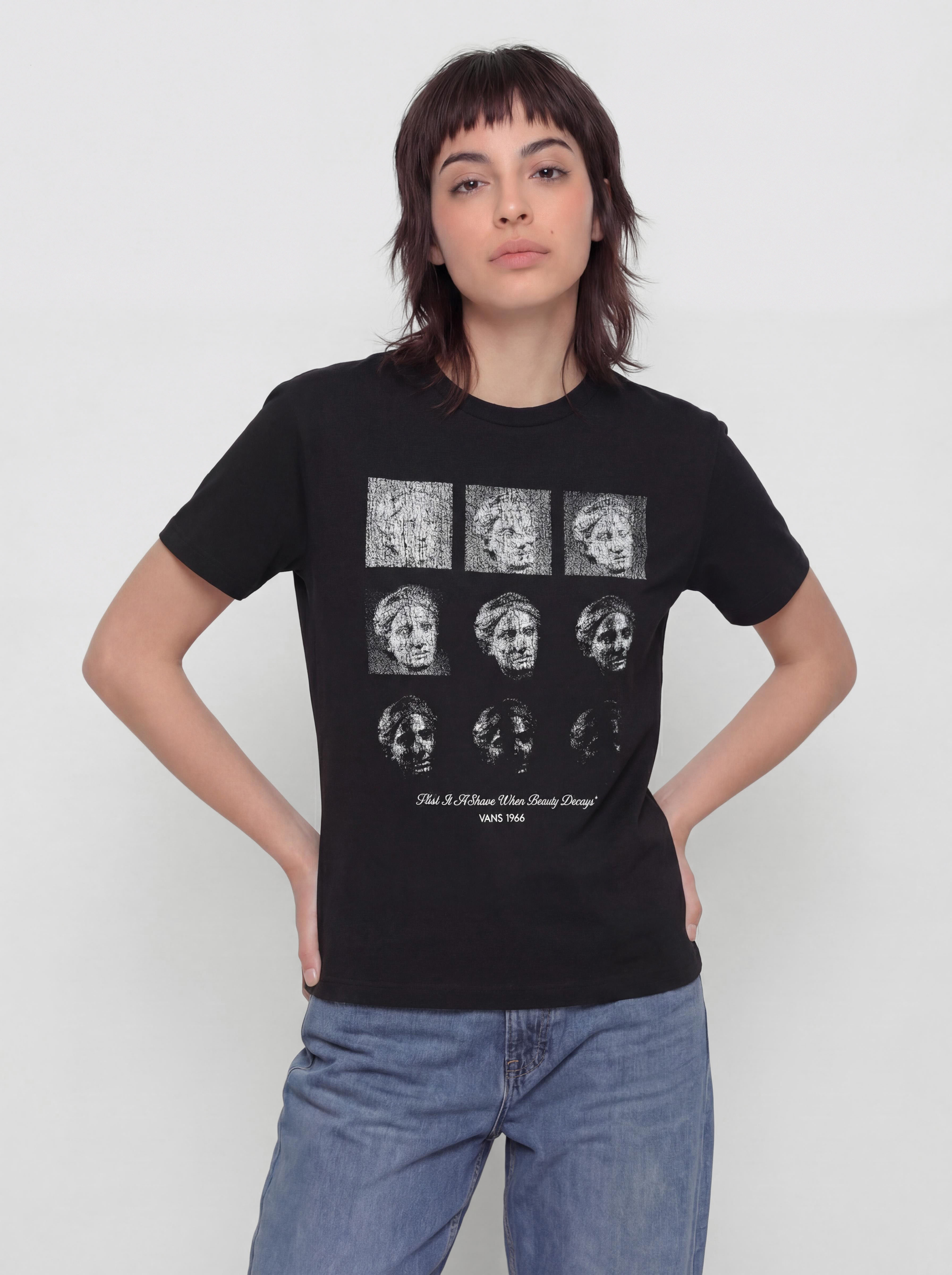 T-shirt Vans Decay Oversized Wmn (black)