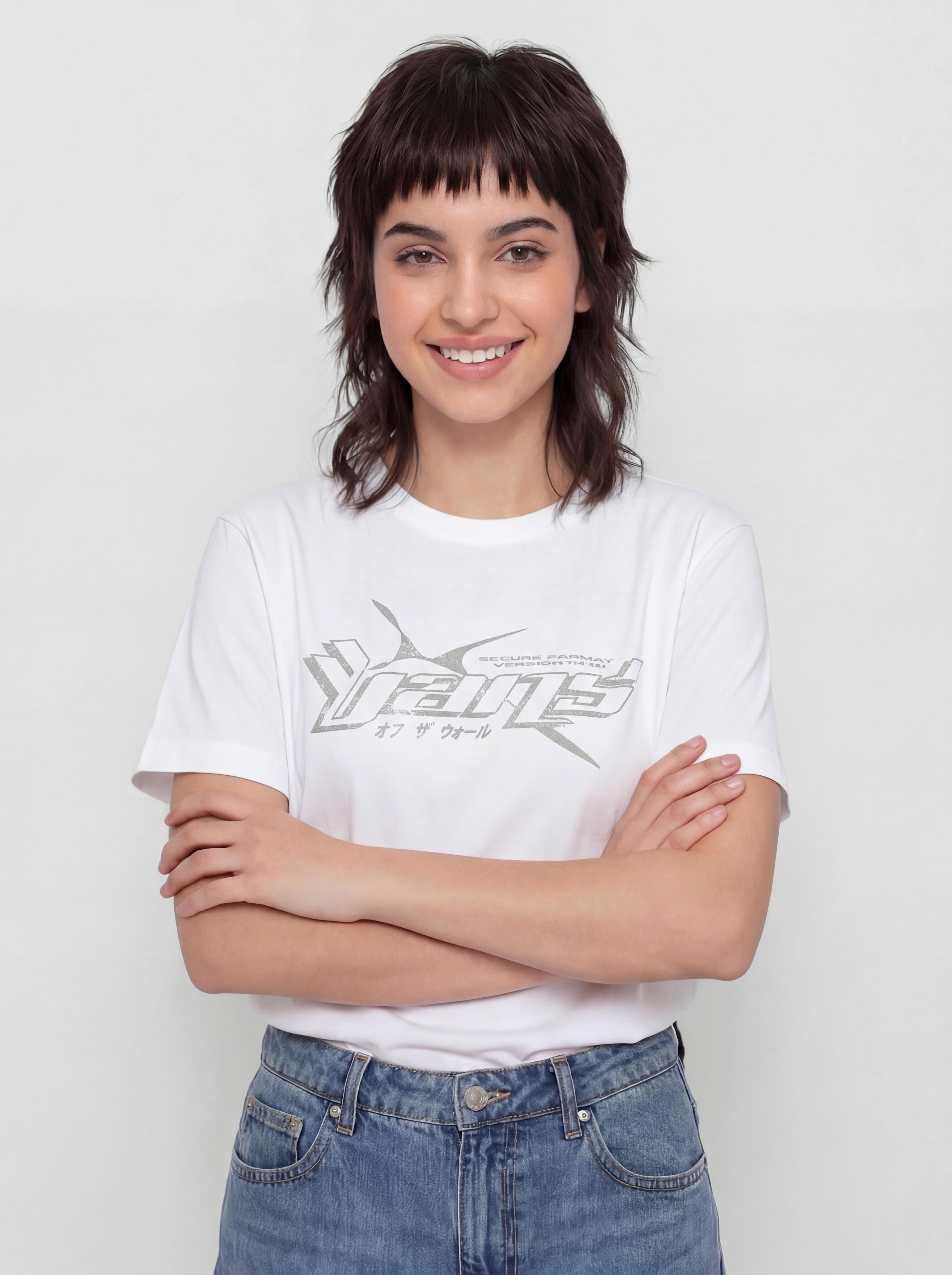 T-shirt Vans Y2V Oversized Wmn (white)