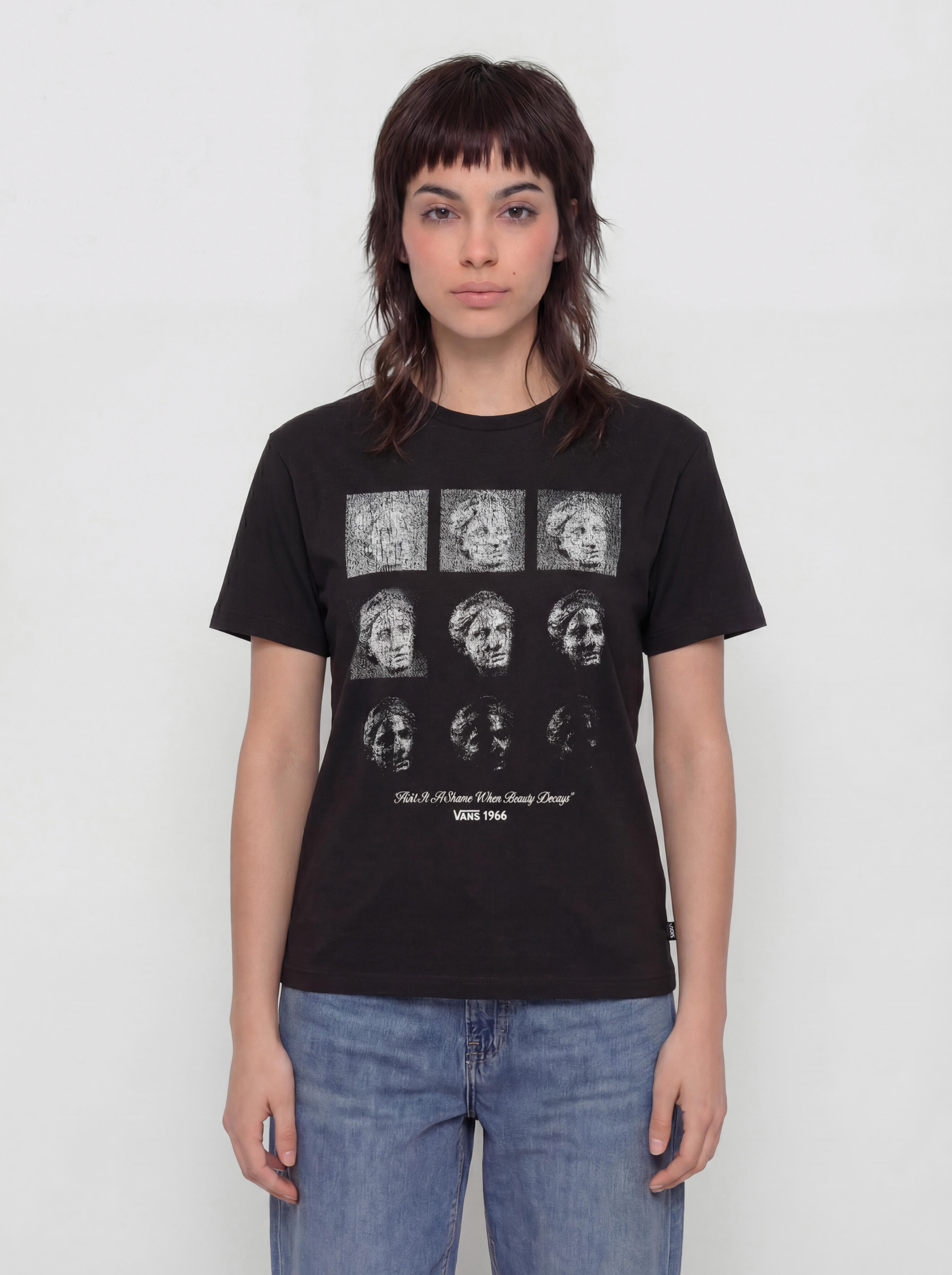 T-shirt Vans Decay Oversized Wmn (black)