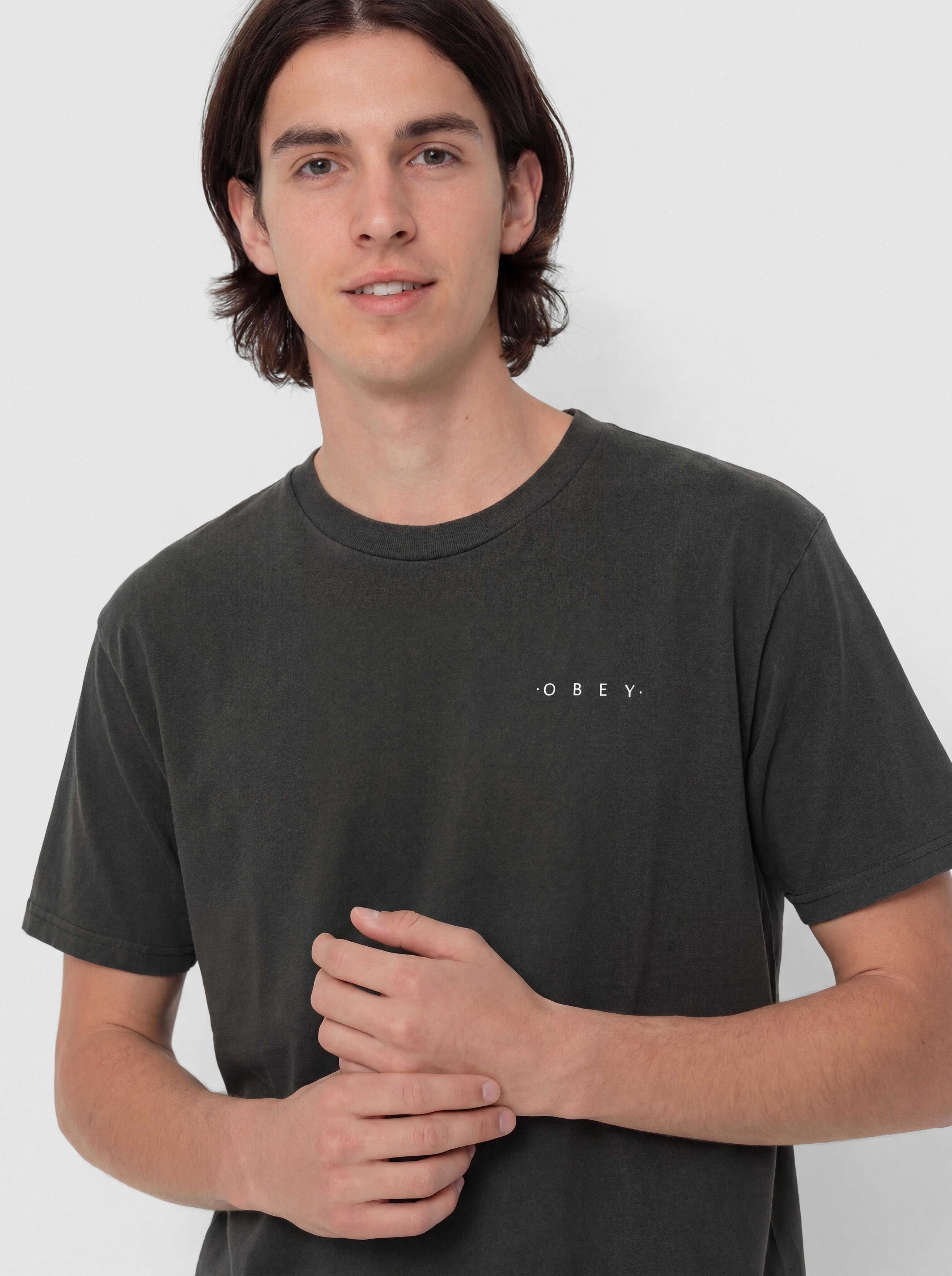 T-shirt OBEY Architecture Of The Uni (vintage black)