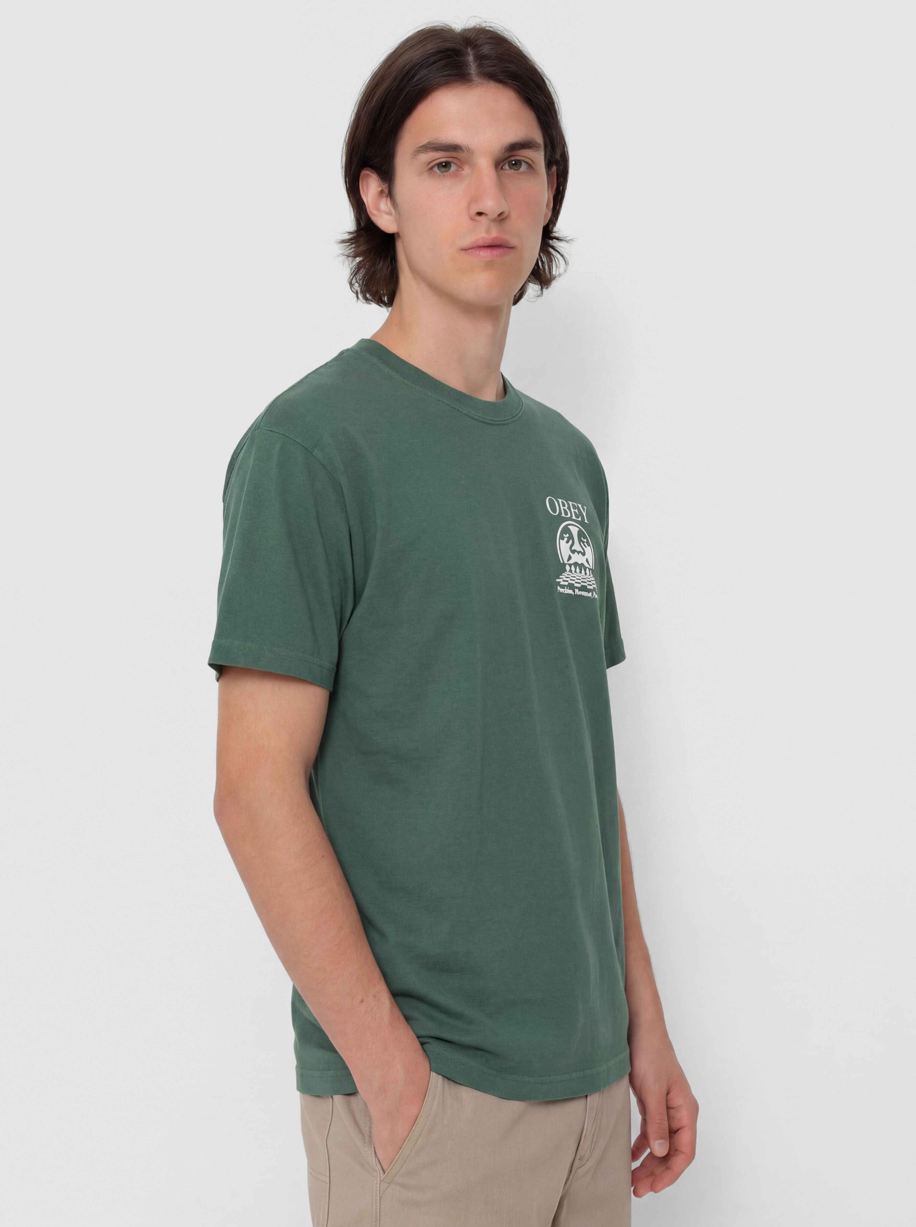 T-shirt OBEY Obey Precision (pigment rainforest)