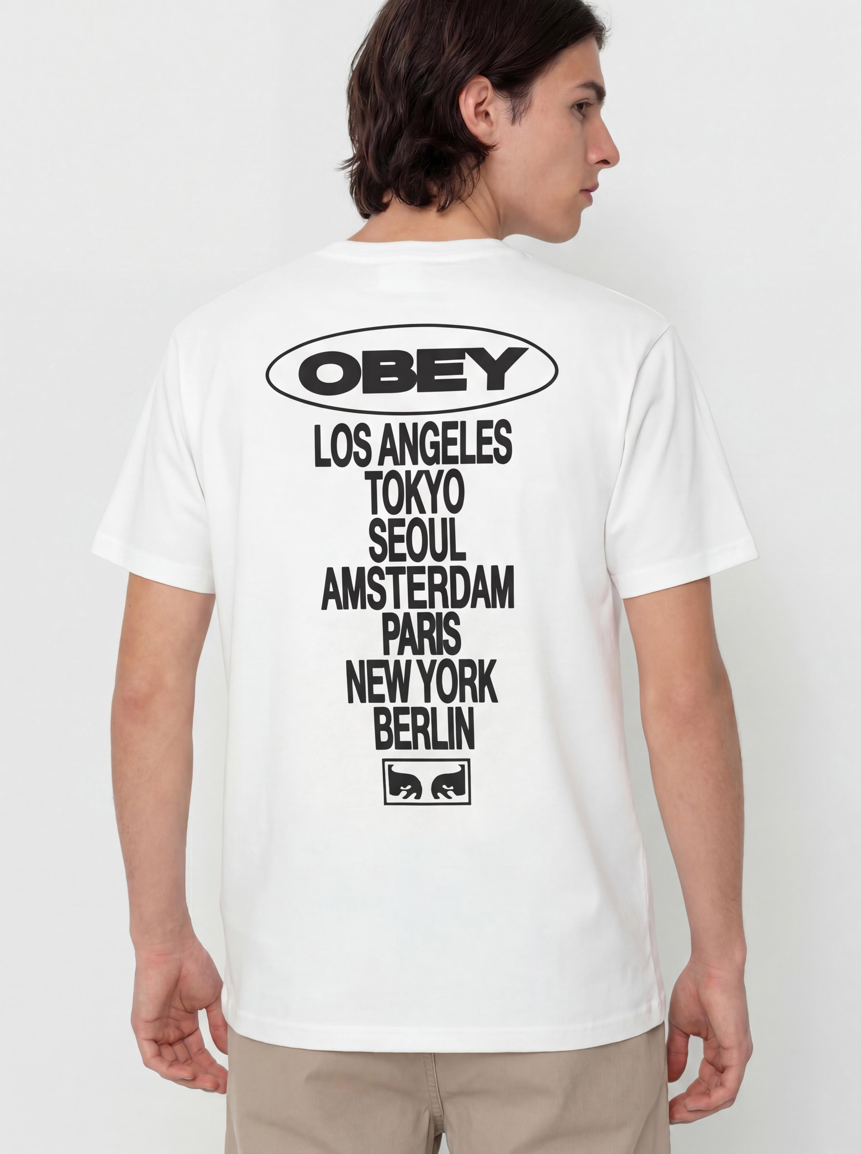 T-shirt OBEY Global Impact (white)