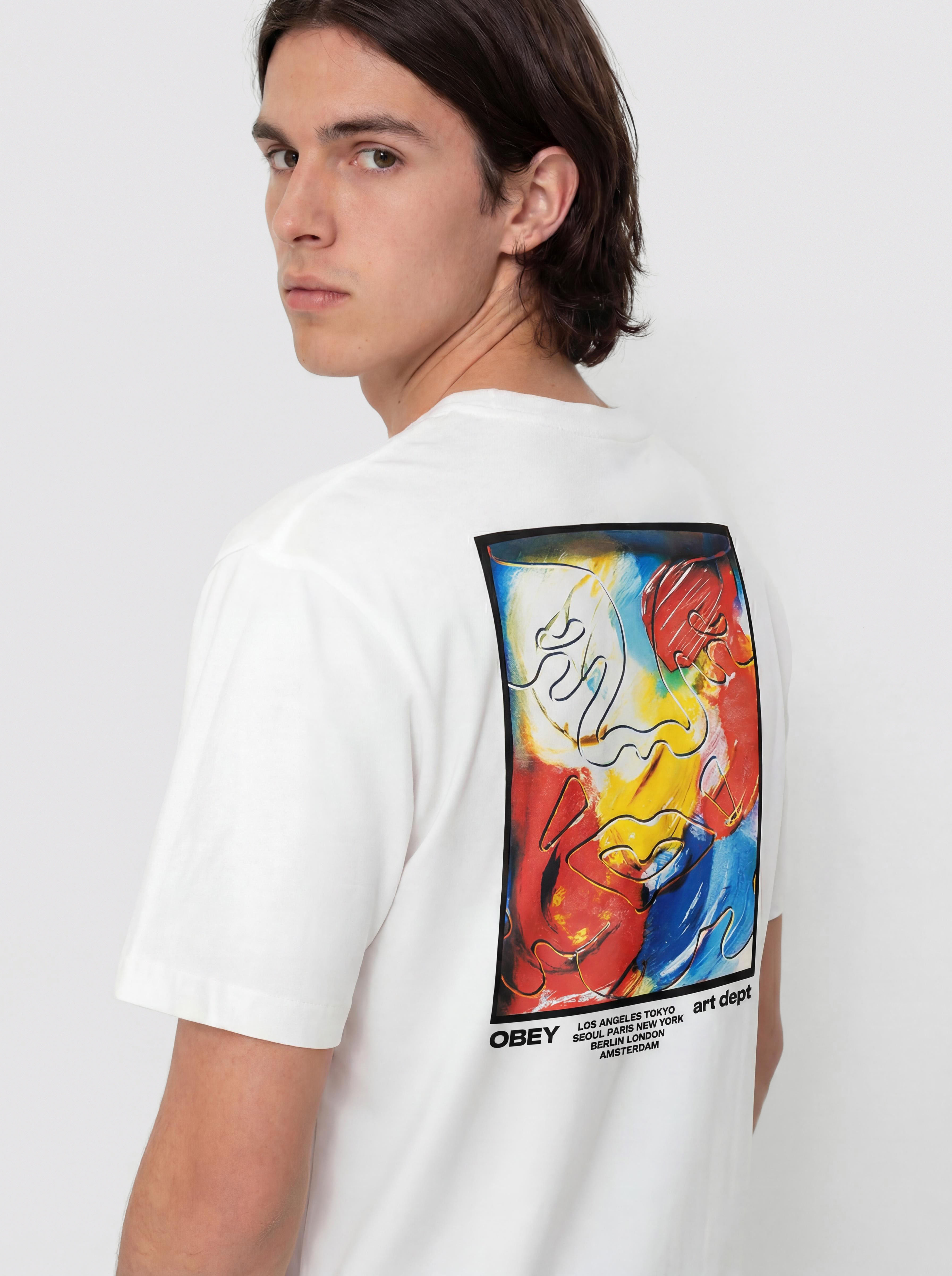 T-shirt OBEY Art Department (white)