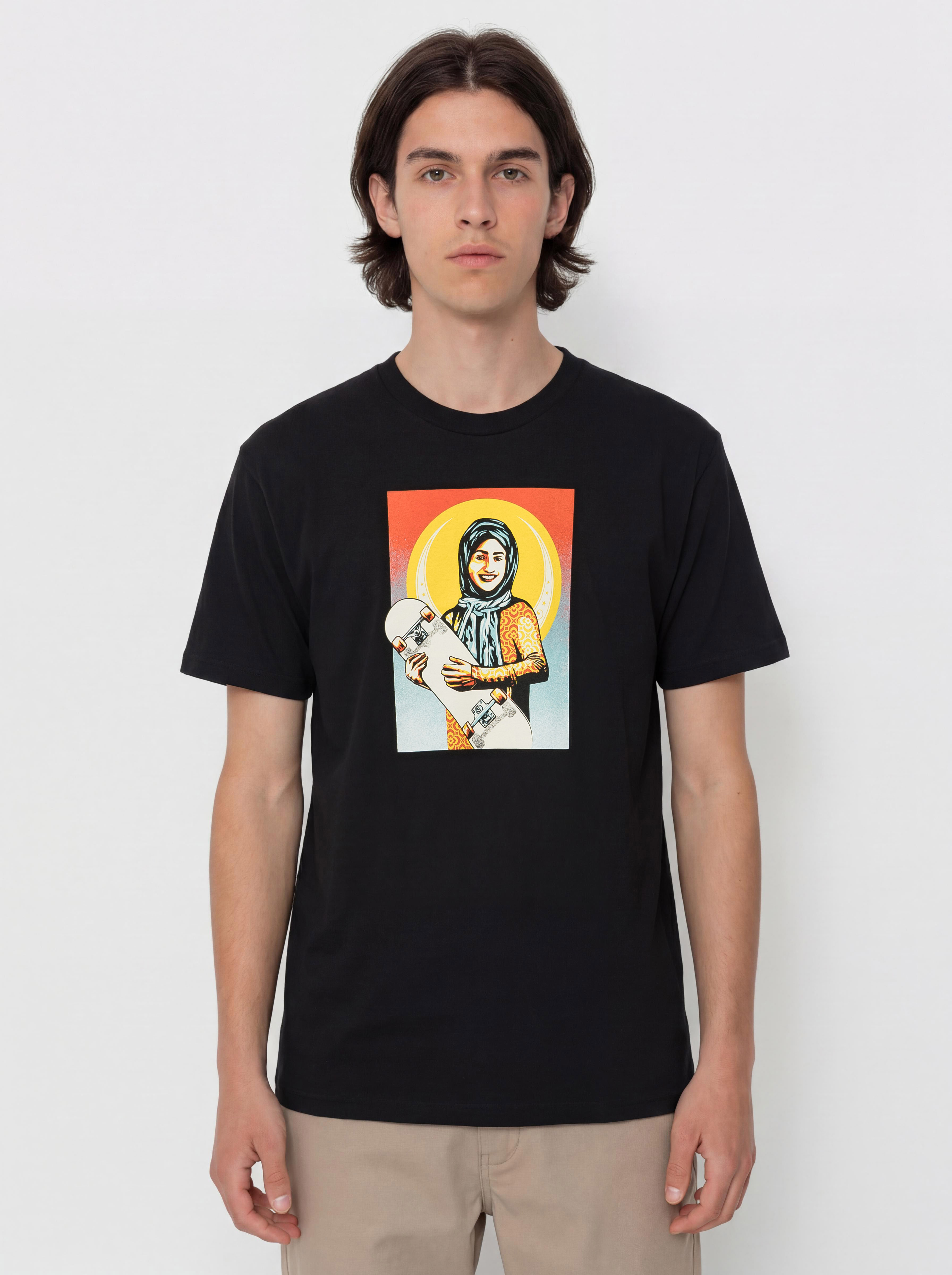 T-shirt OBEY Skateistan (black)