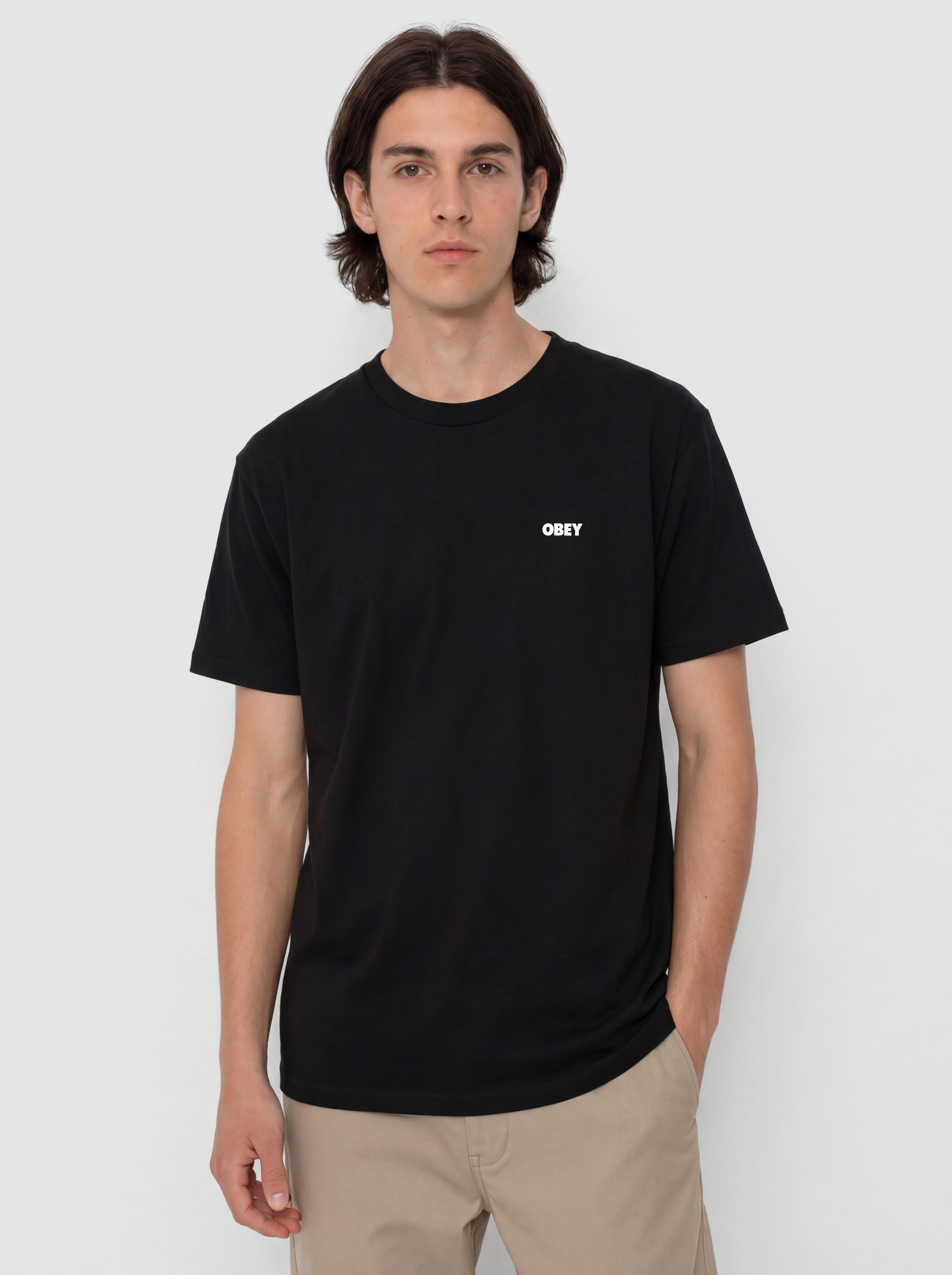 T-shirt OBEY Obey Sound & Resistance Bird (black)