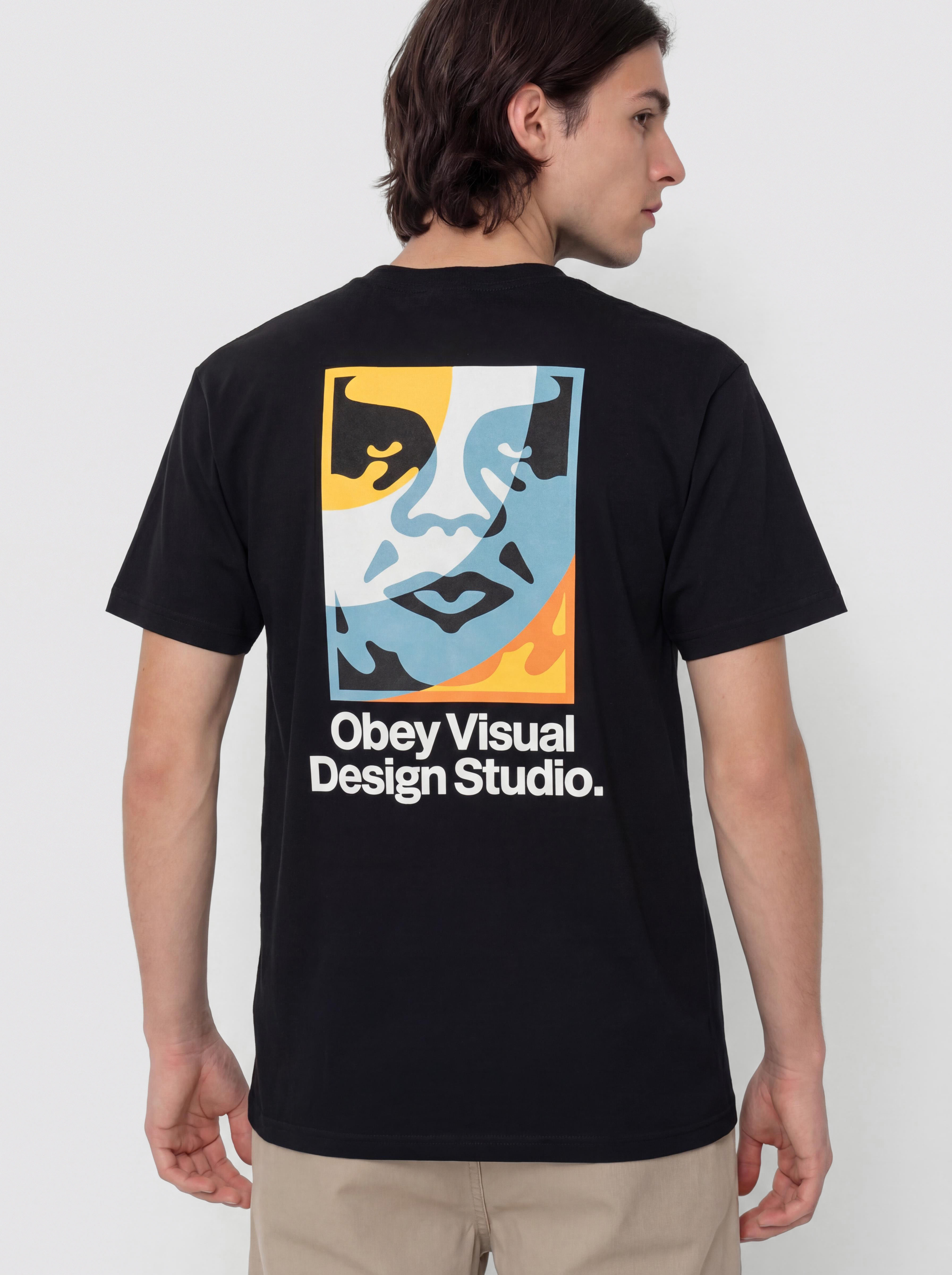 T-shirt OBEY Visual Design Studio (black)