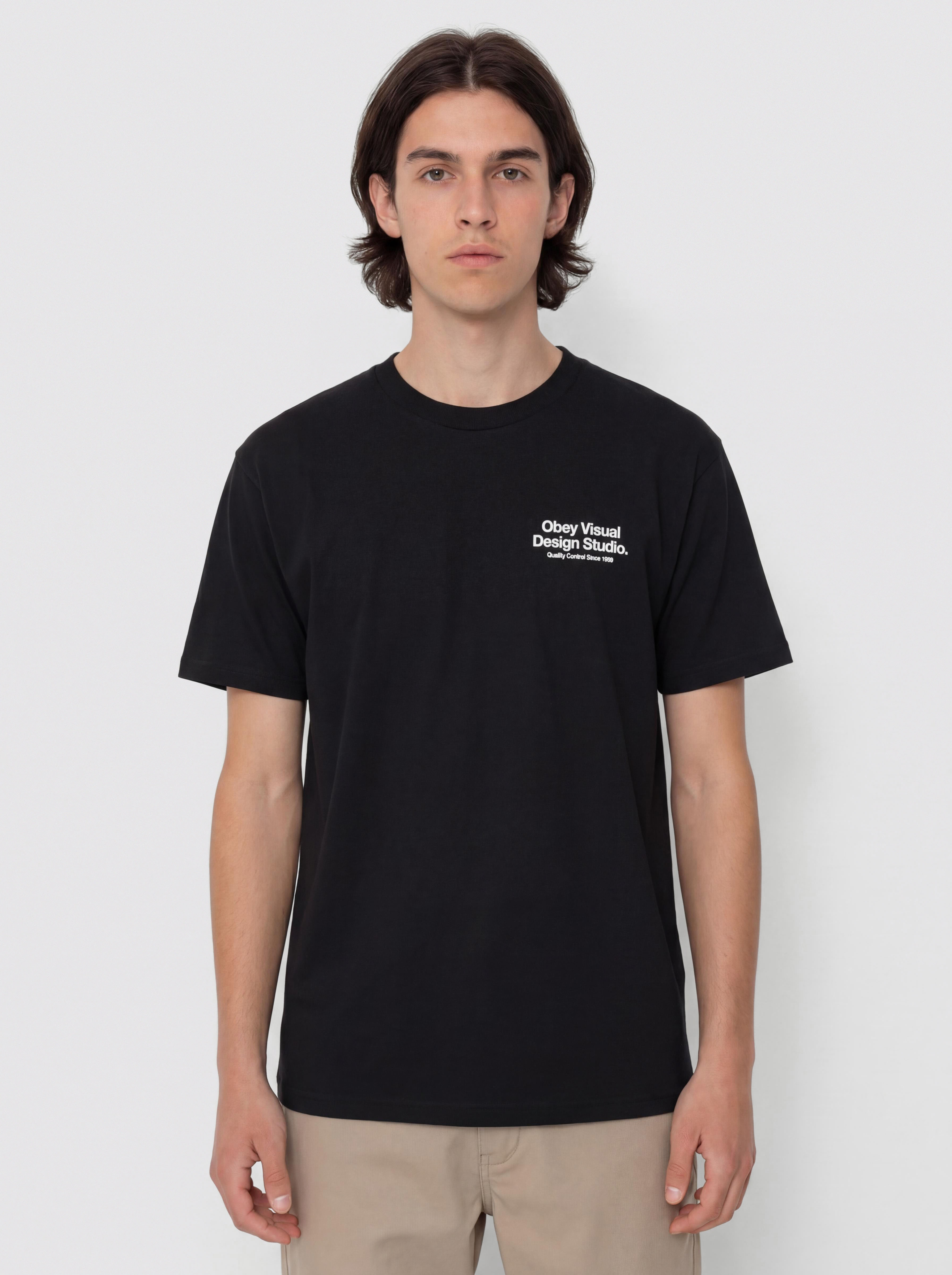 T-shirt OBEY Visual Design Studio (black)