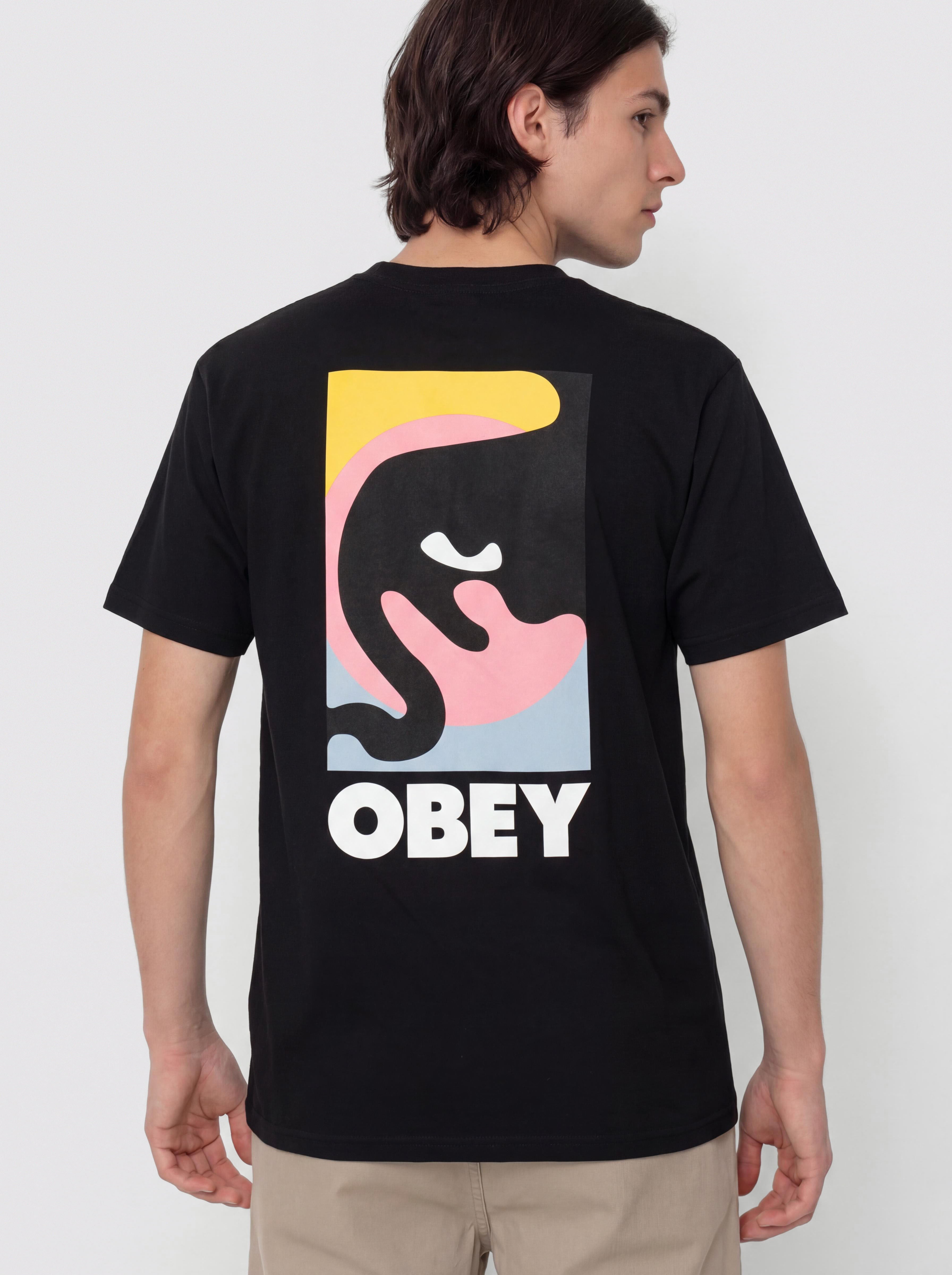 T-shirt OBEY Obey Quarter Icon (black)