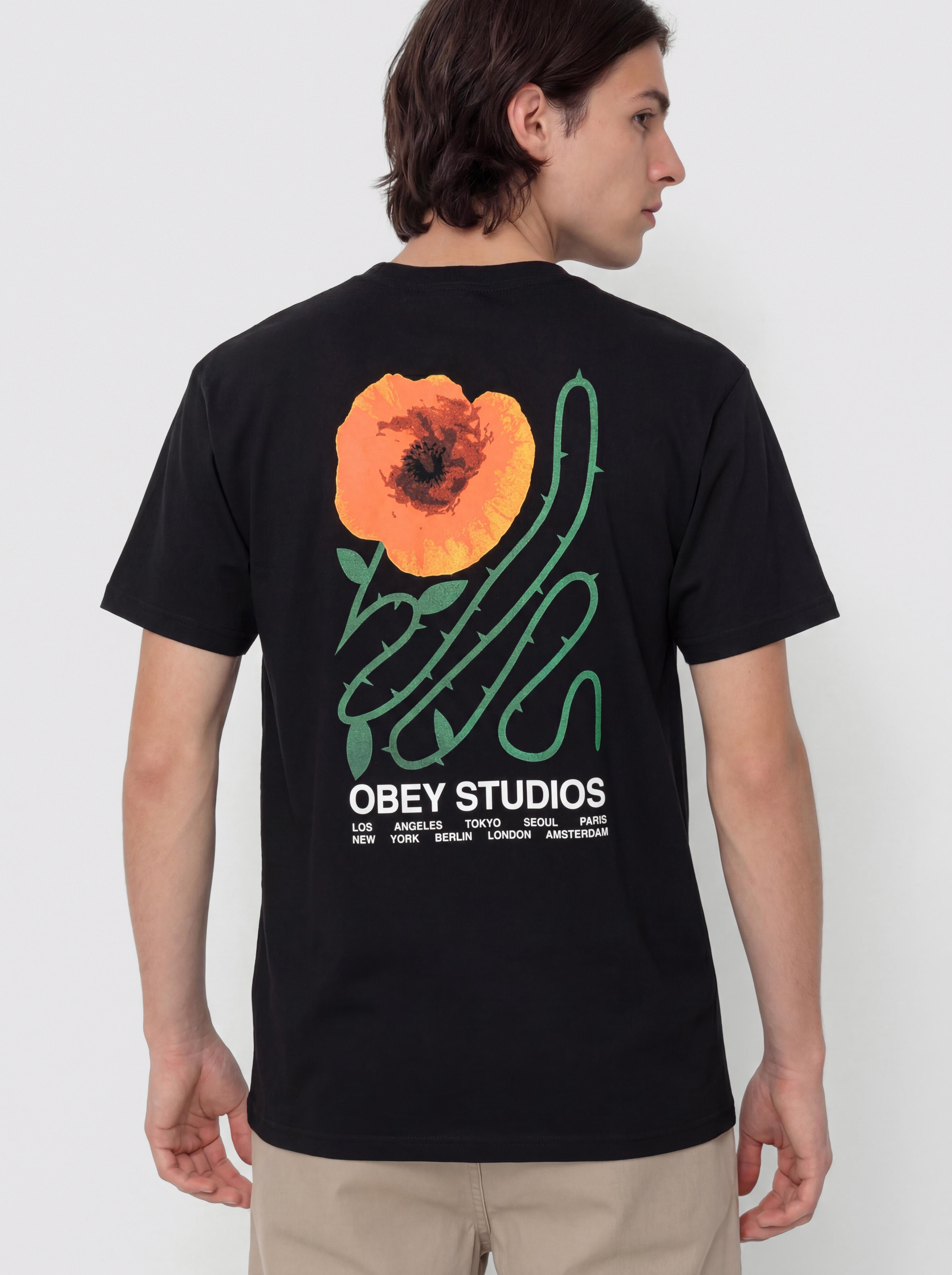 T-shirt OBEY Moves Of Life (black)