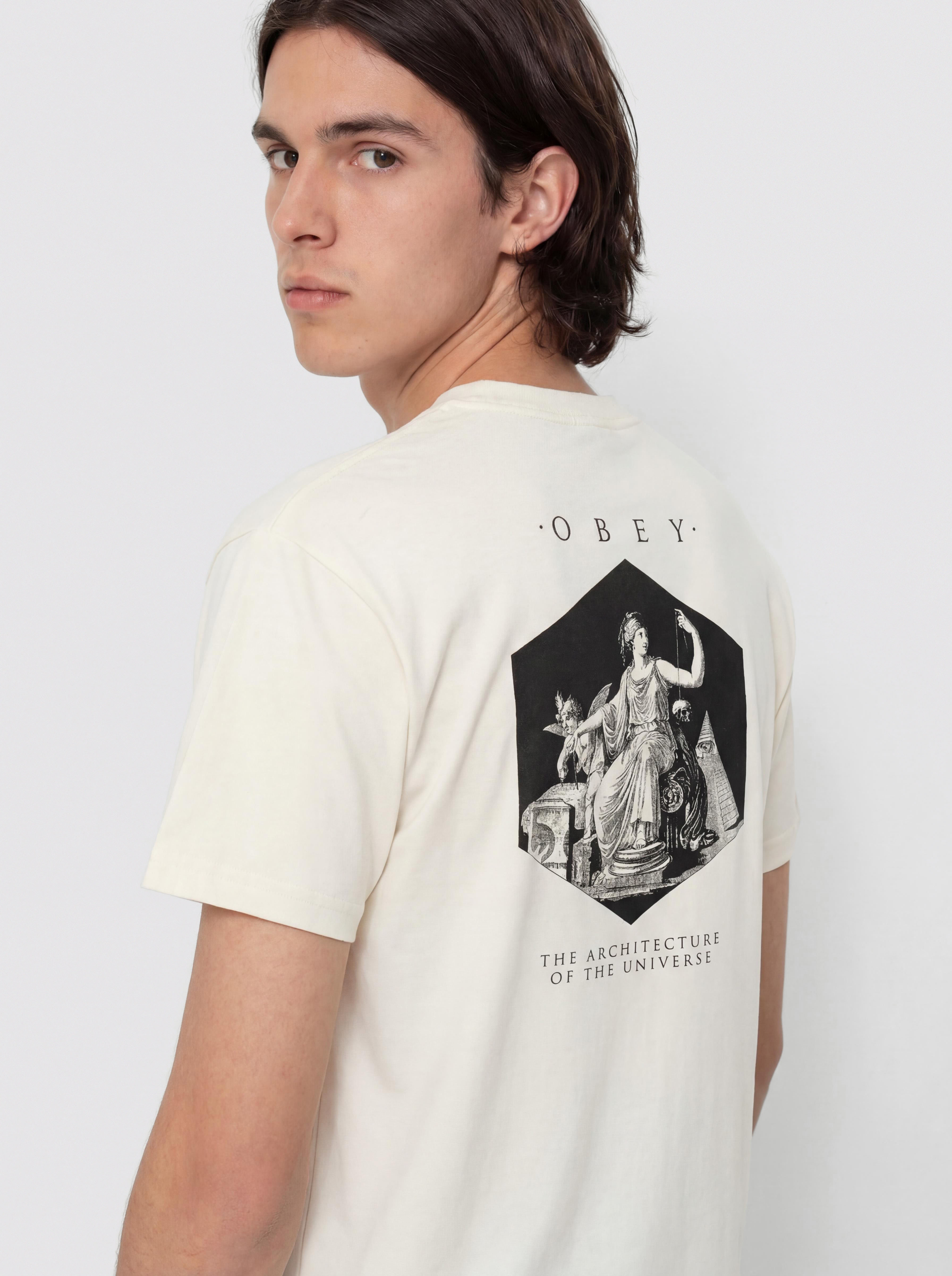 T-shirt OBEY Architecture Of The Uni (vintage white)