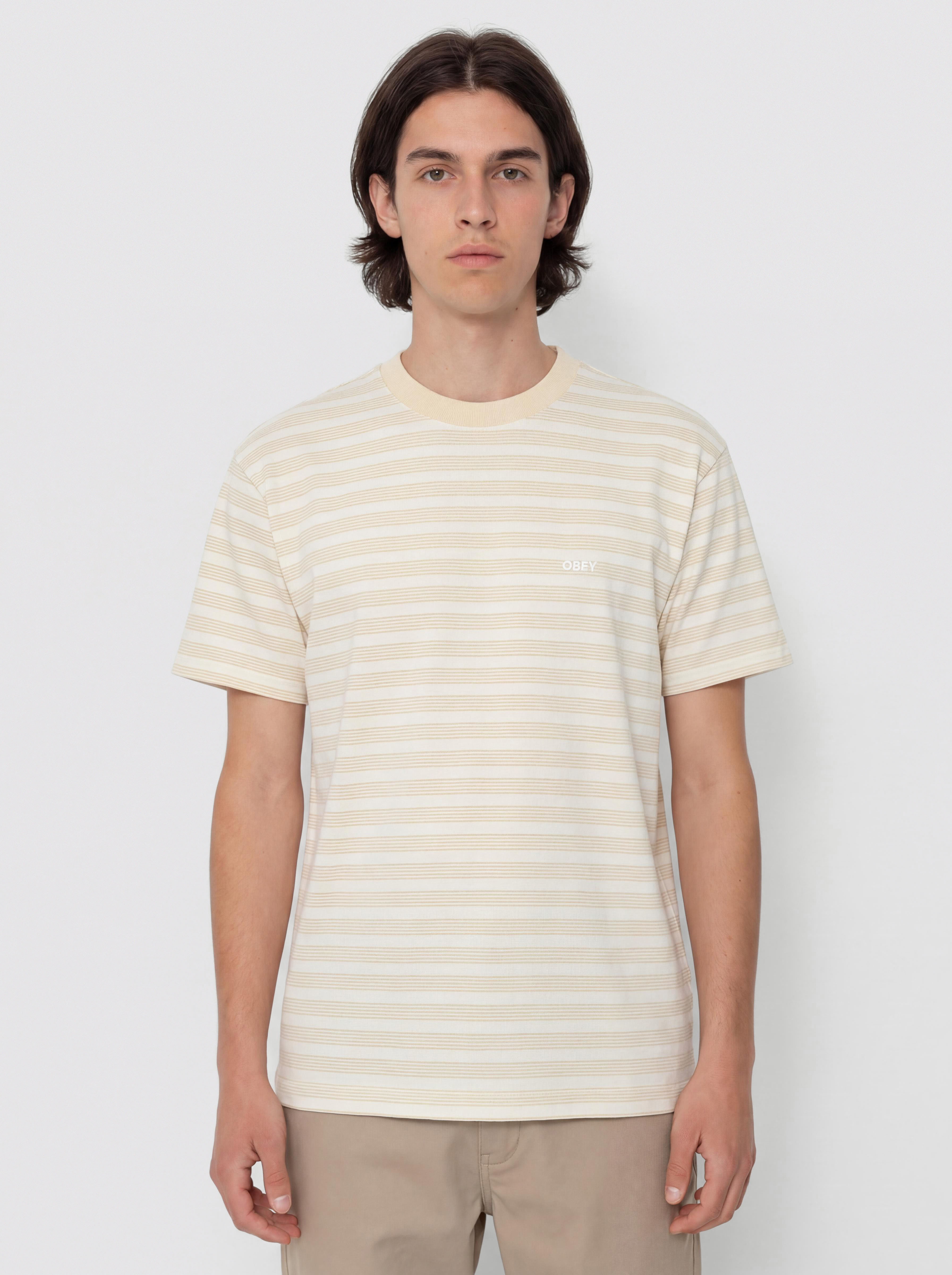 T-shirt OBEY Cordell (antique white multi)