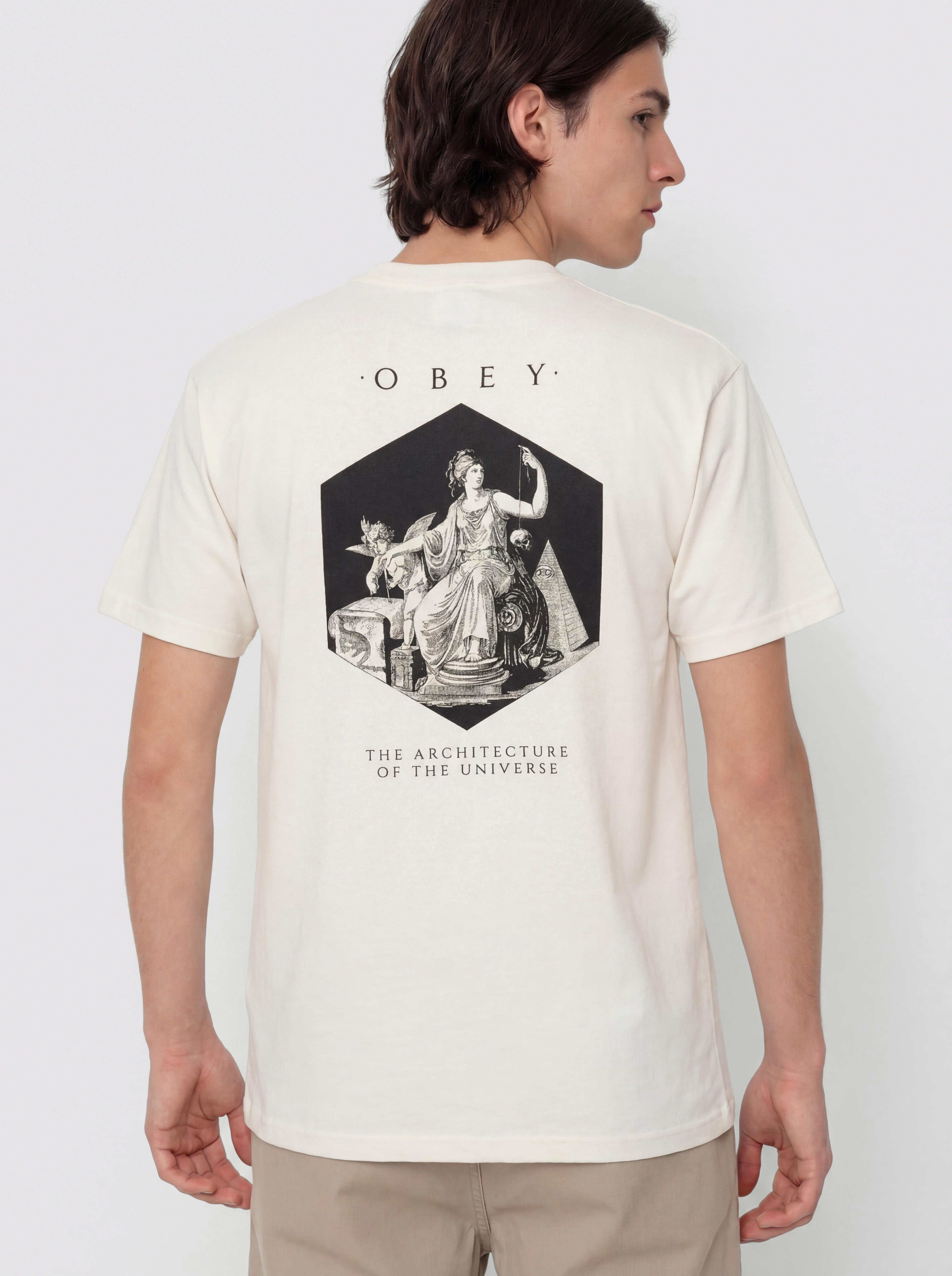 T-shirt OBEY Architecture Of The Uni (vintage white)