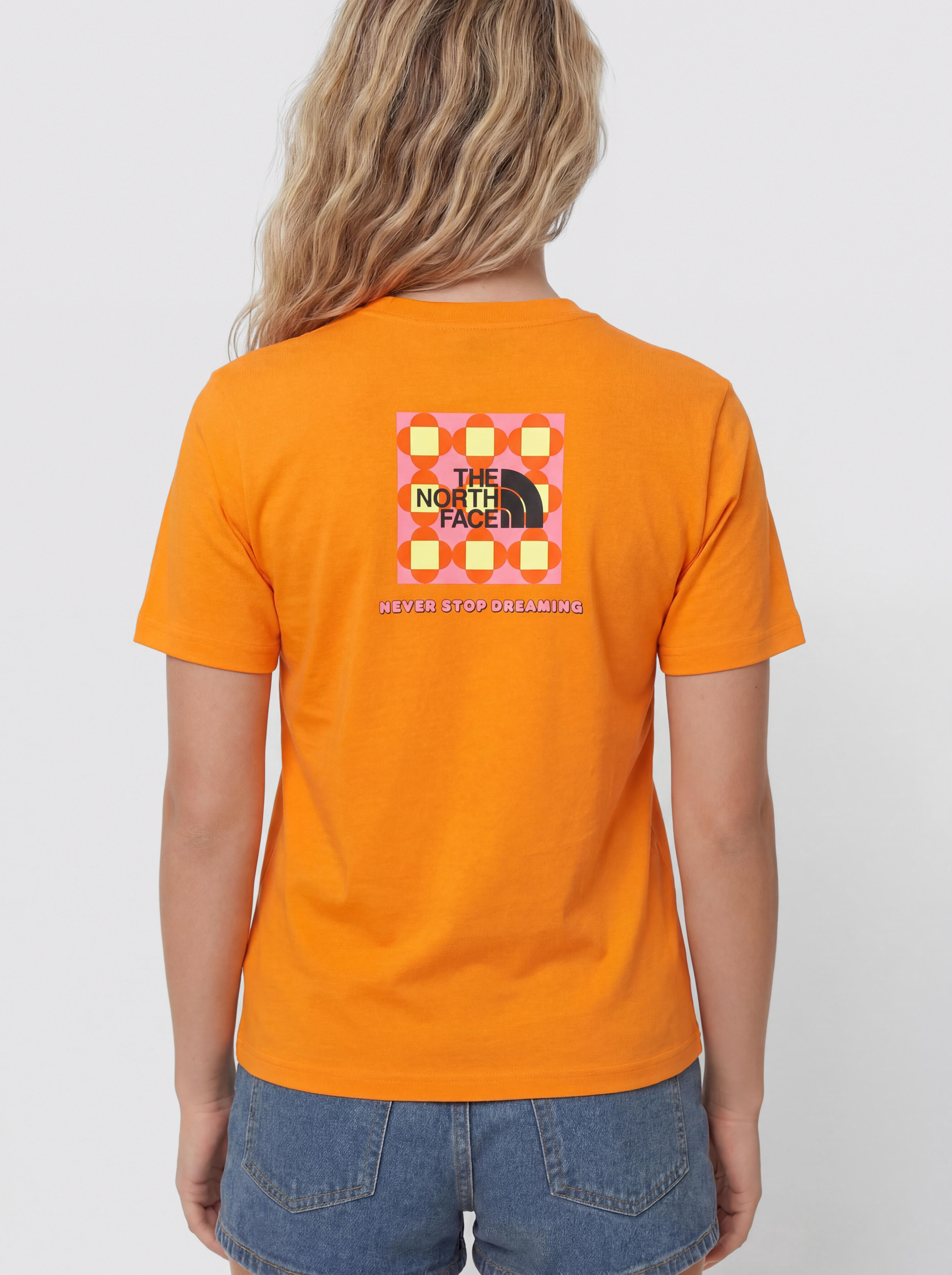 T-shirt The North Face X Yinka Ilori Box Graphic (apricot glaze)