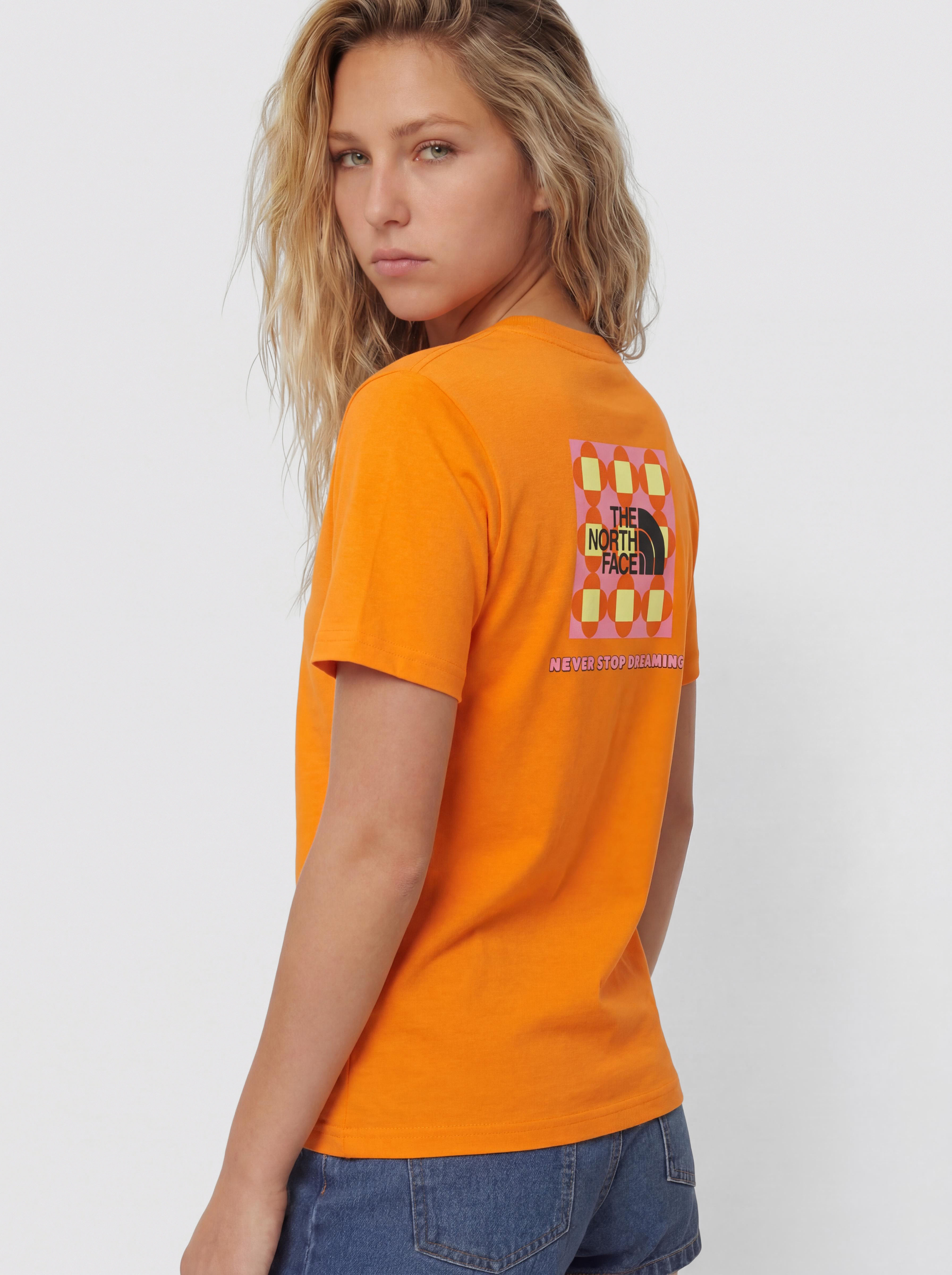 T-shirt The North Face X Yinka Ilori Box Graphic (apricot glaze)