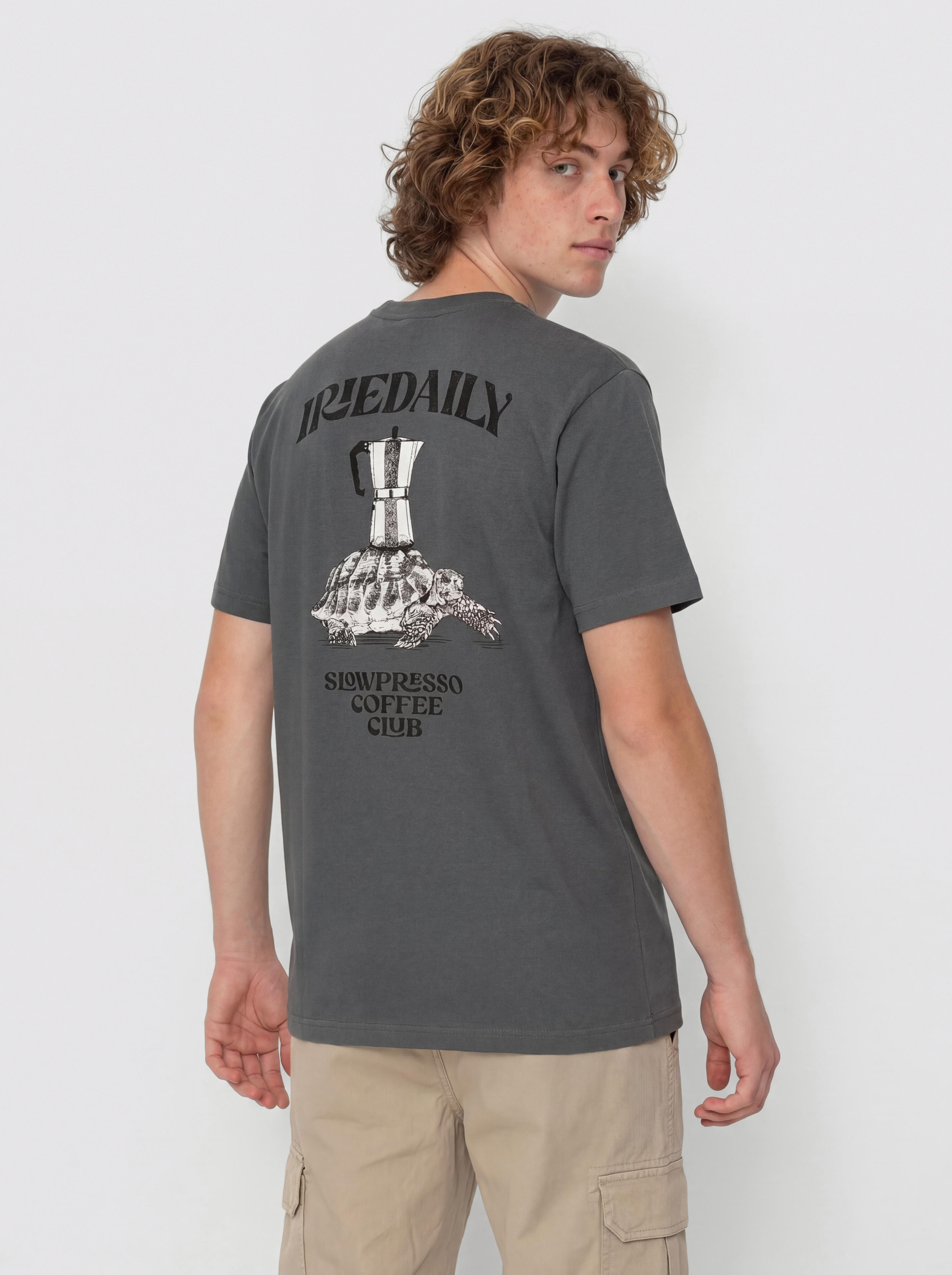 T-shirt Iriedaily Slowpresso (dark jungle)