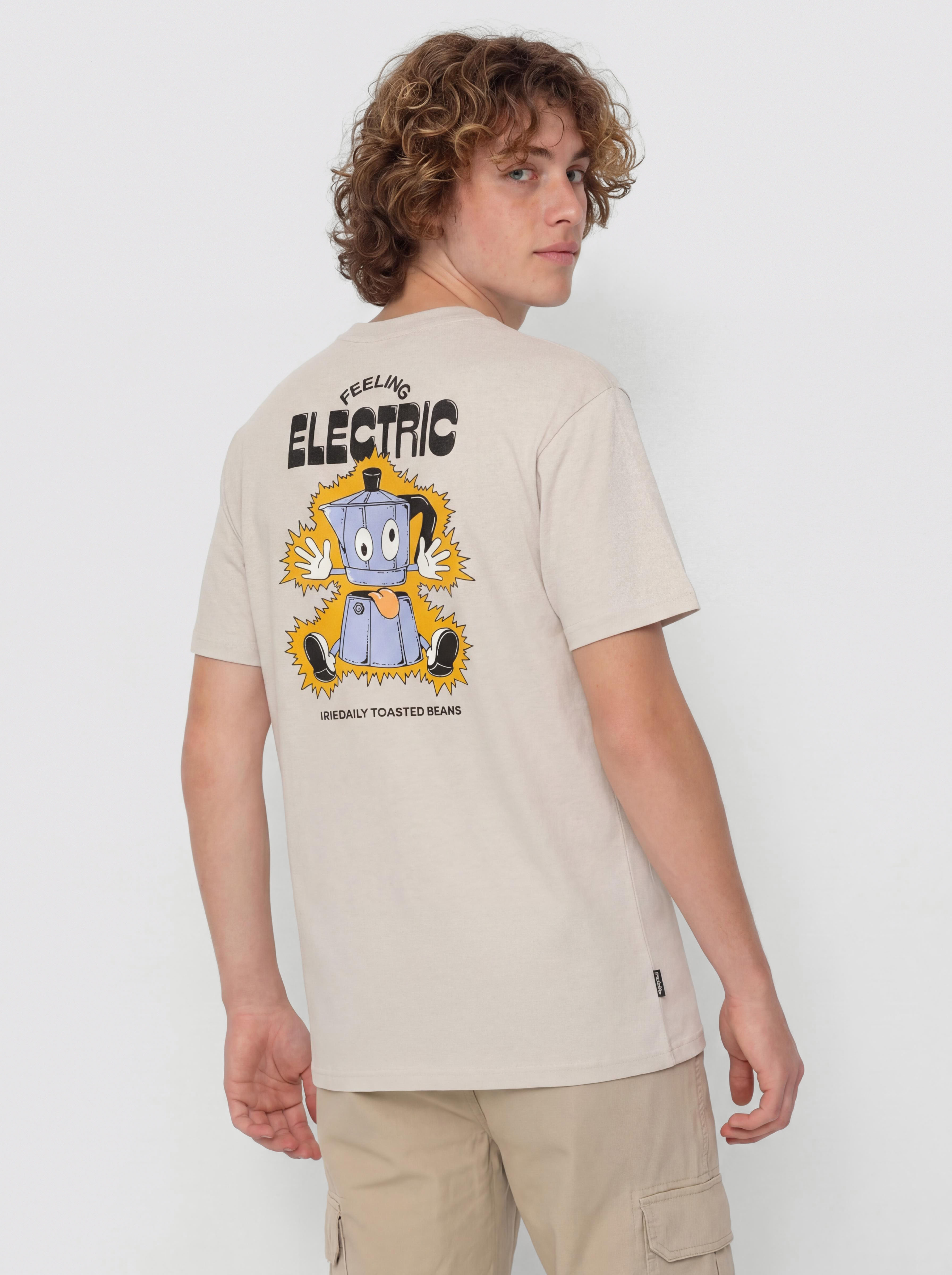 T-shirt Iriedaily Coffeelectric (cloud grey)