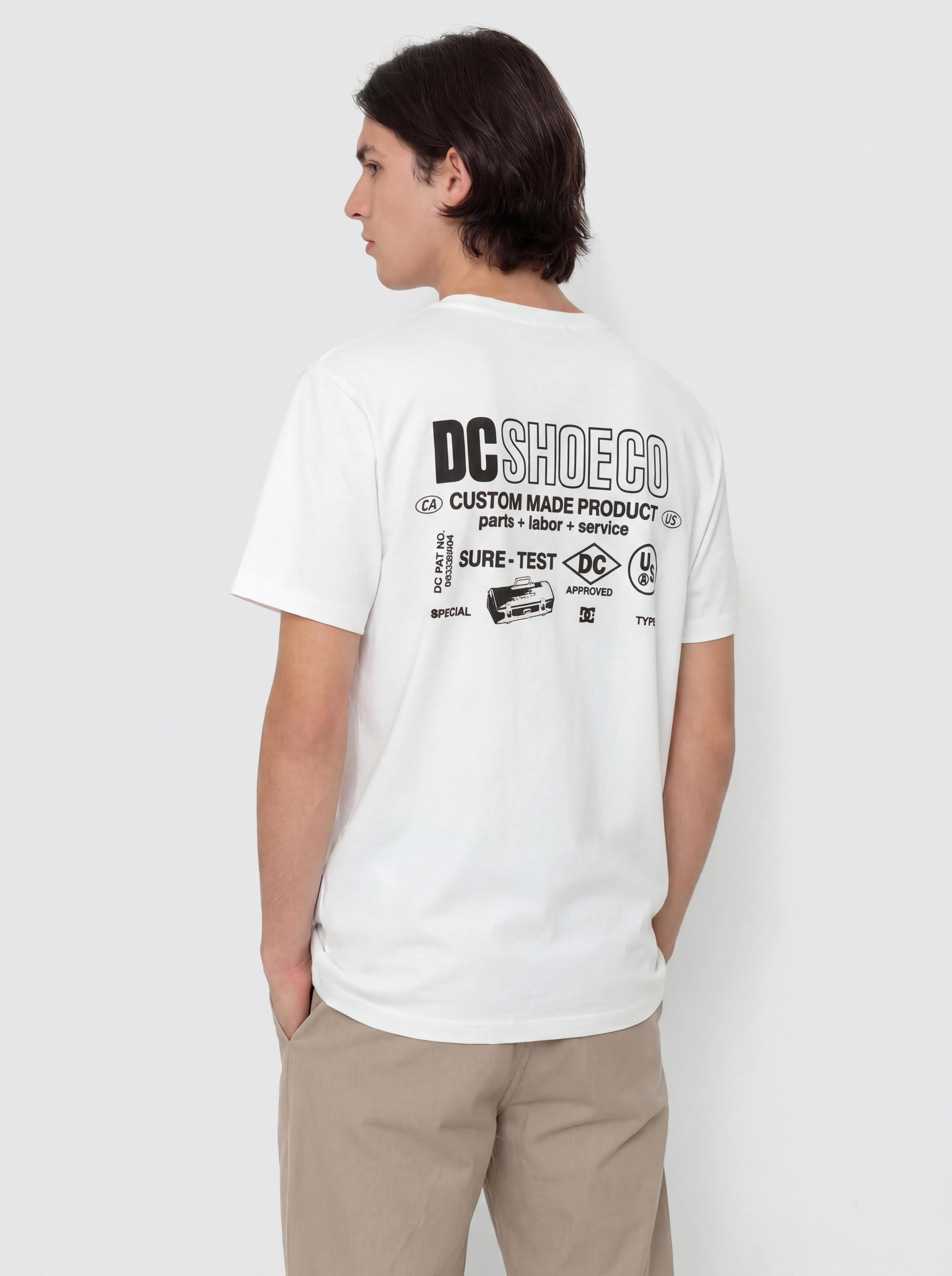T-shirt DC Made Custom (white)