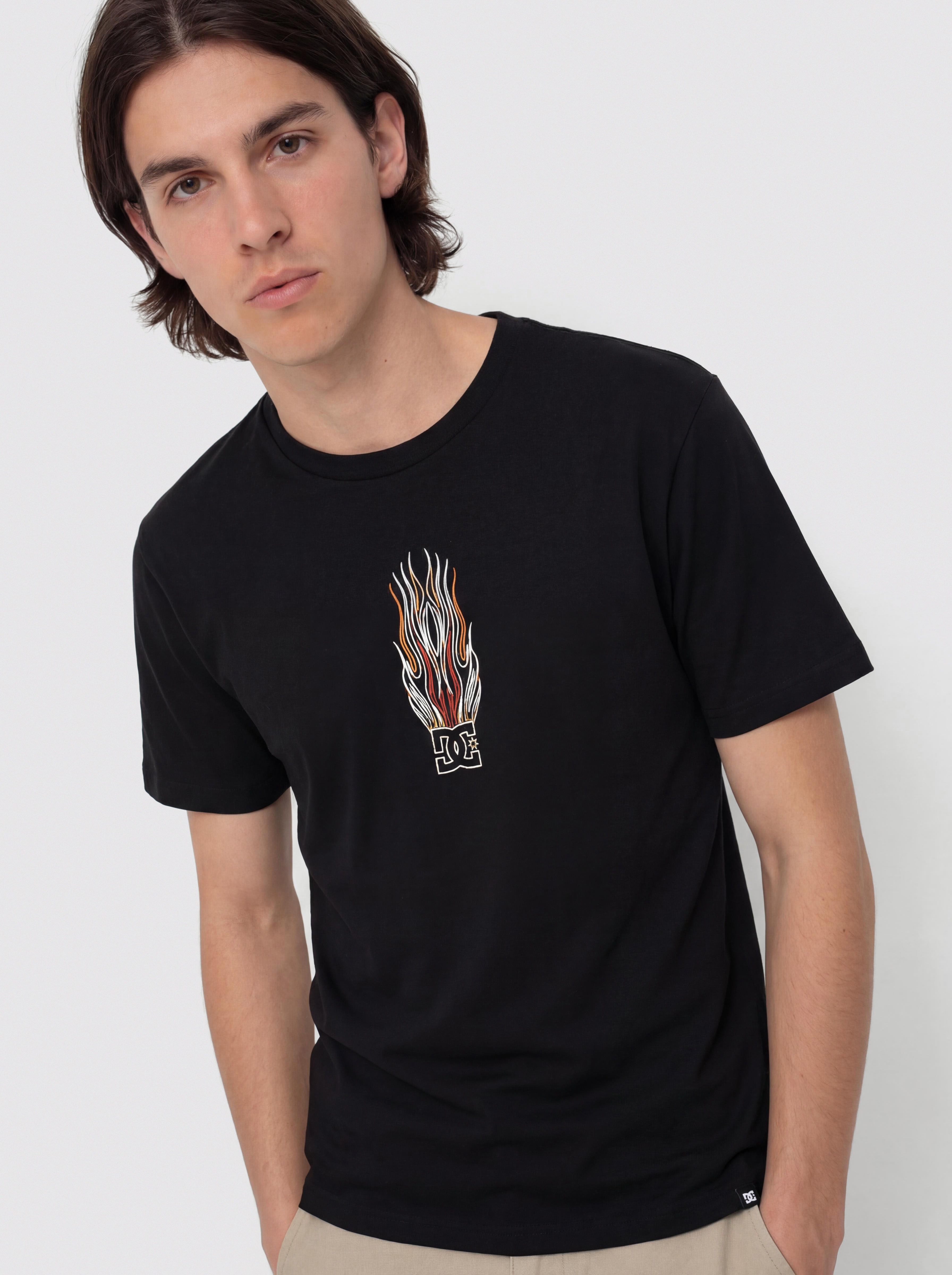 T-shirt DC Burn Out (black)