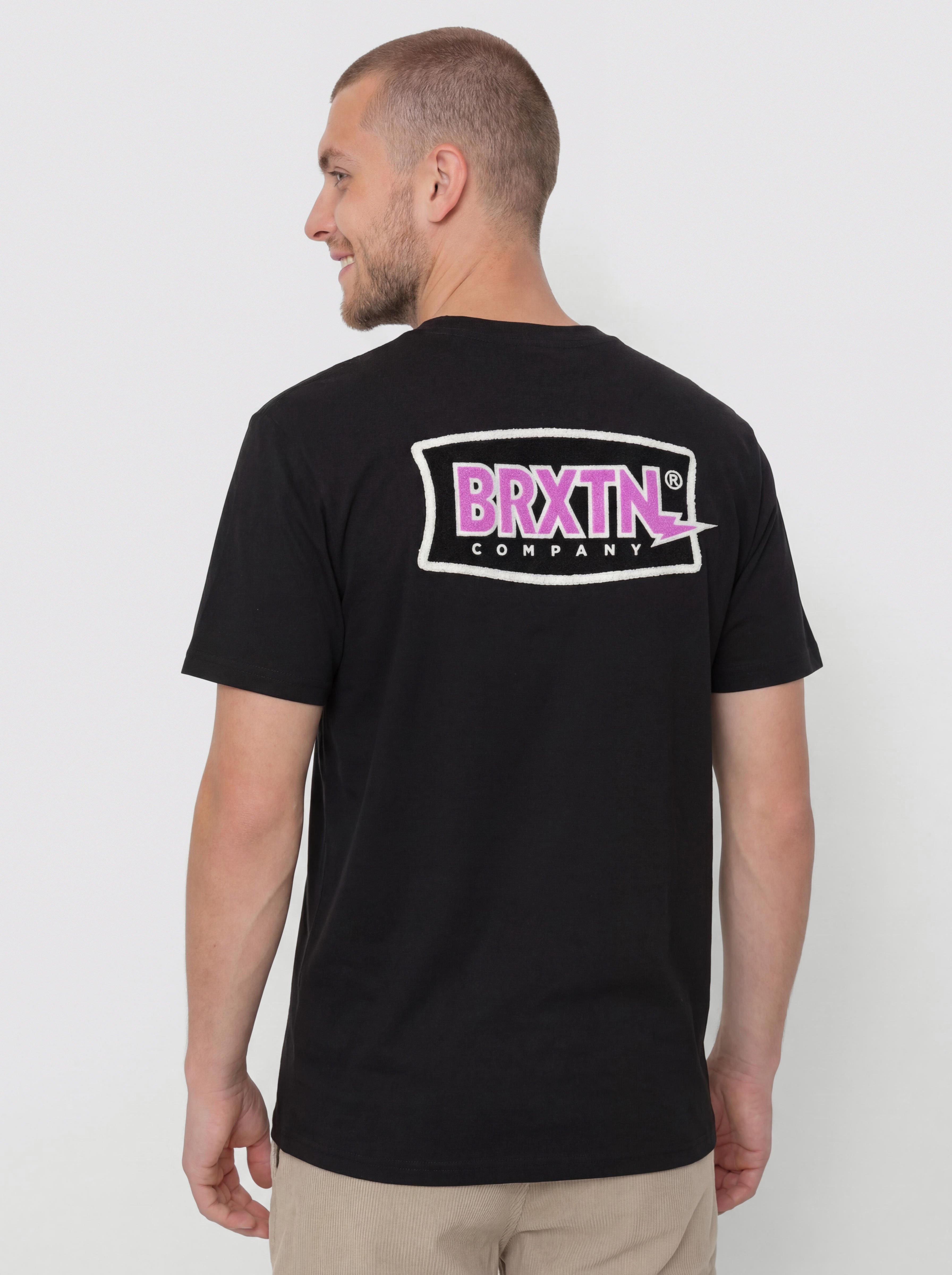 T-shirt Brixton Lightning Std (black)