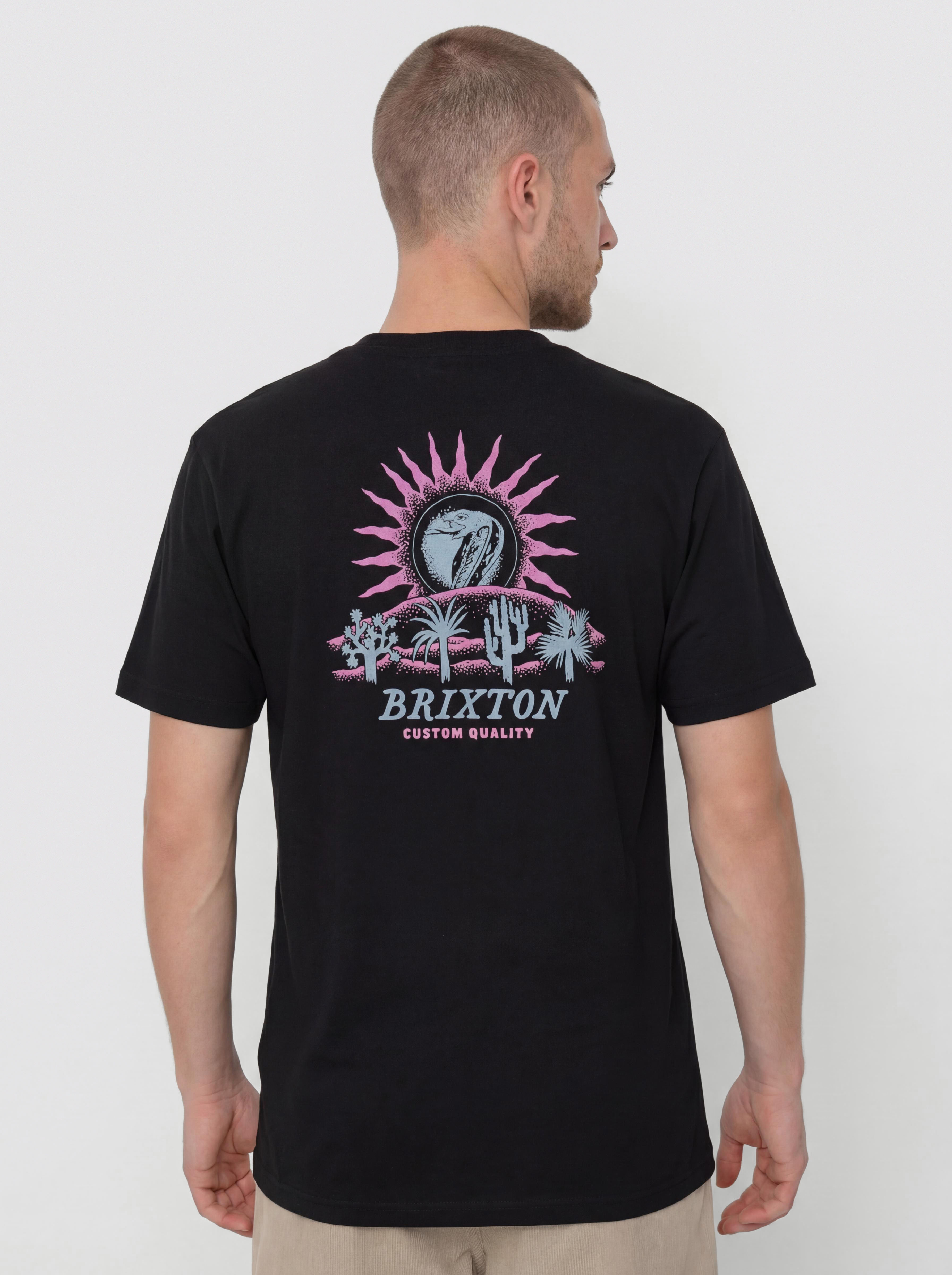 T-shirt Brixton Dark Paradise Std (black)