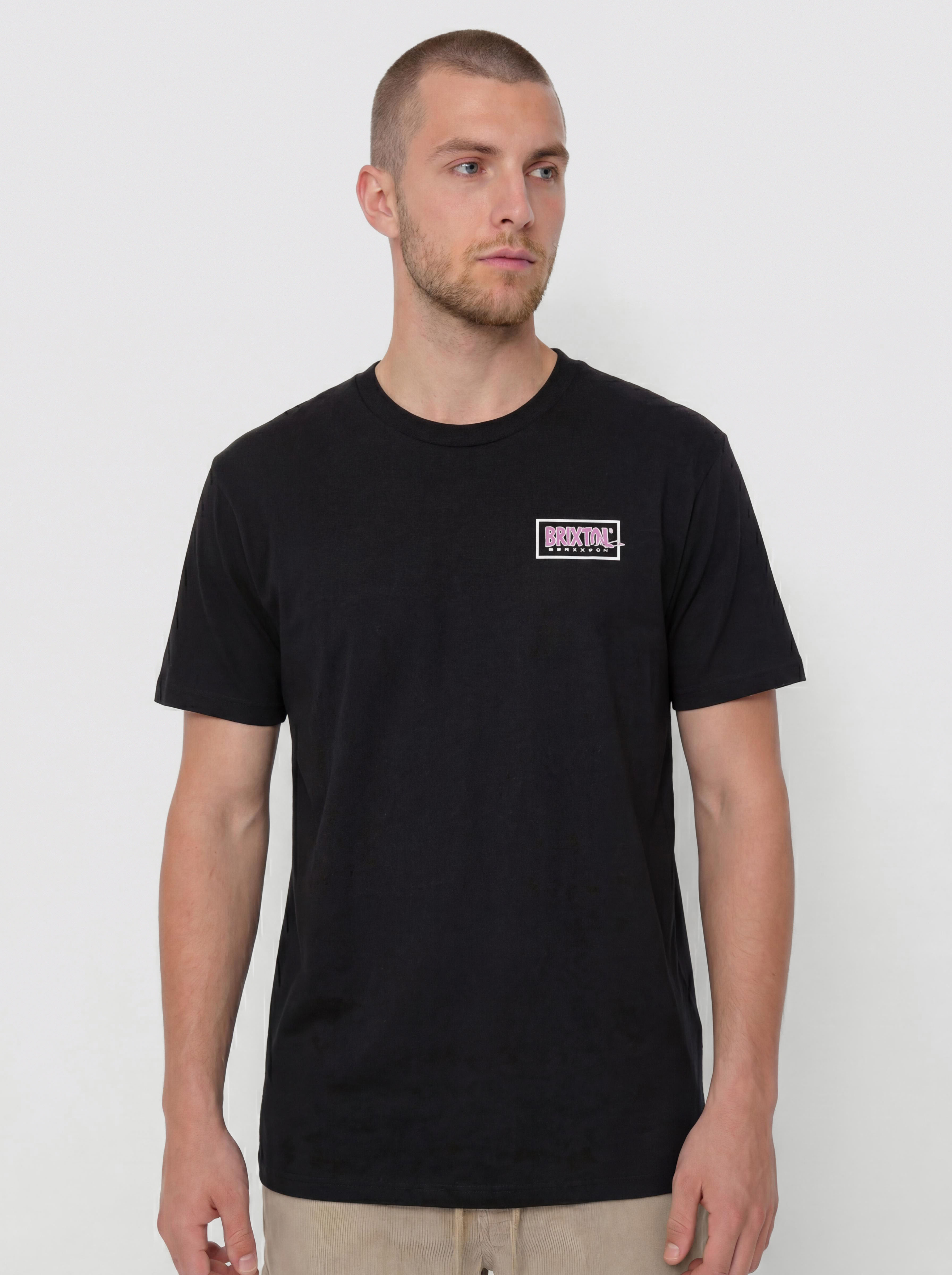 T-shirt Brixton Lightning Std (black)
