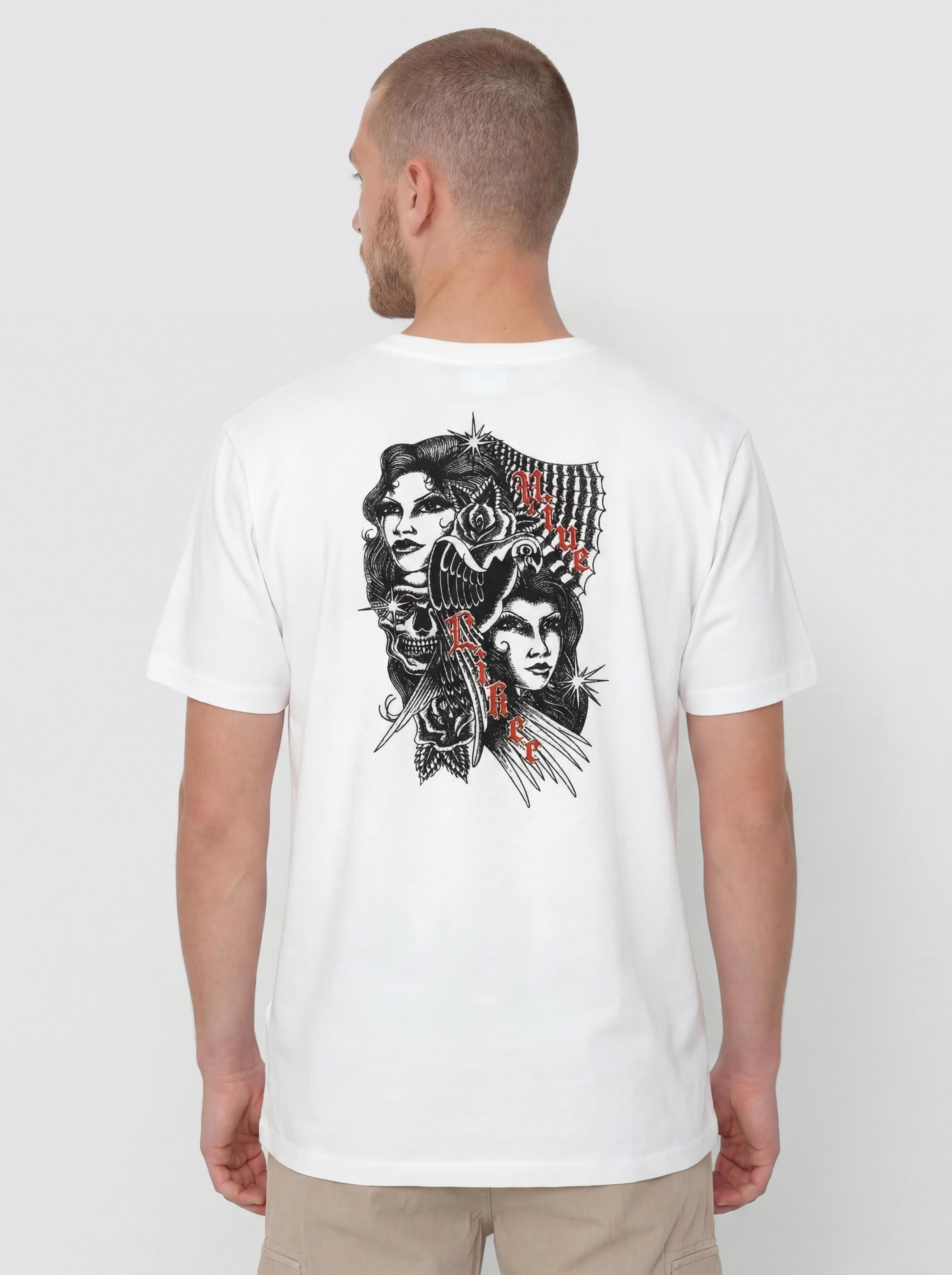 T-shirt Brixton Marquis Std (white)