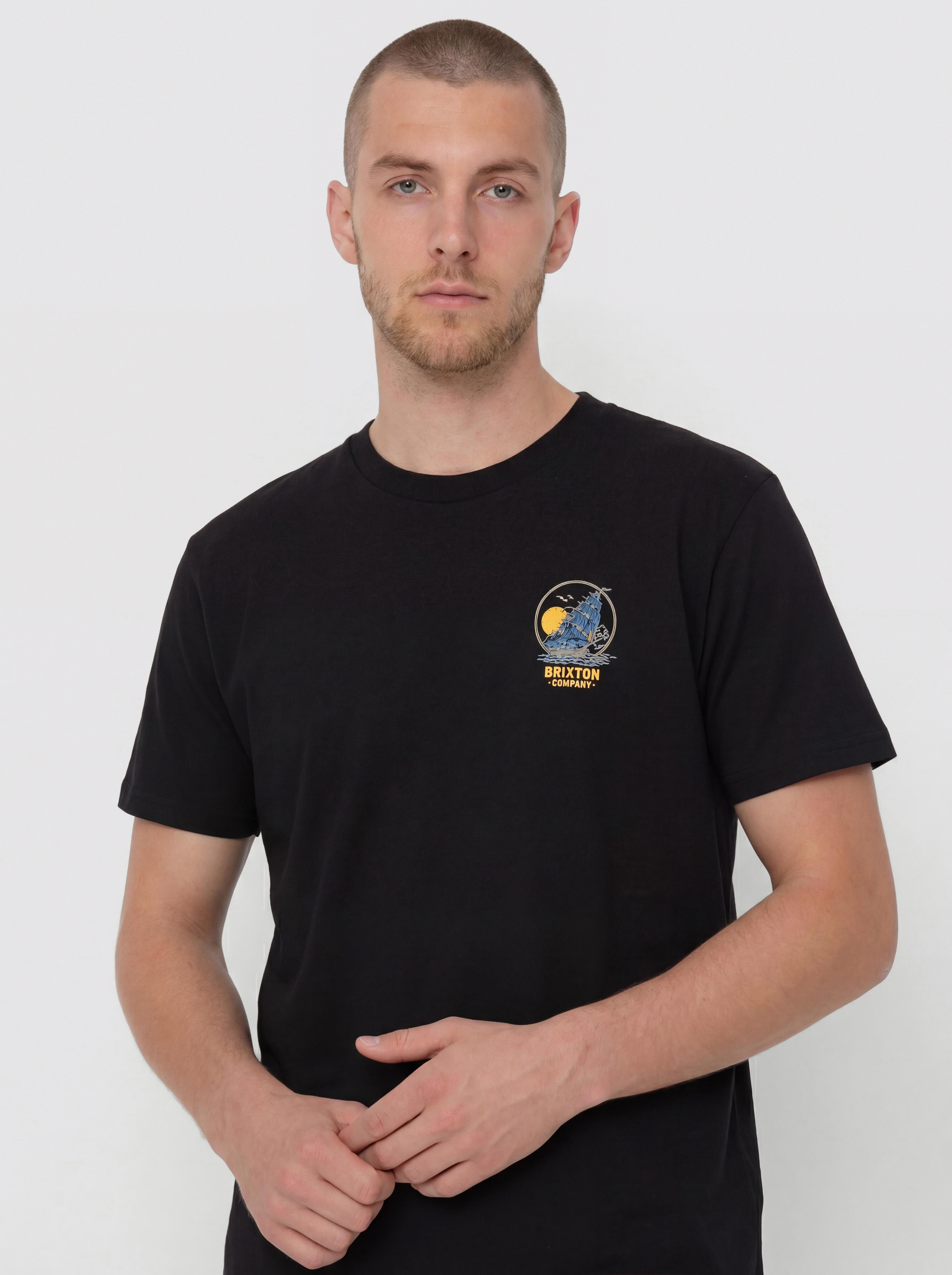 T-shirt Brixton High Seas Std (black)