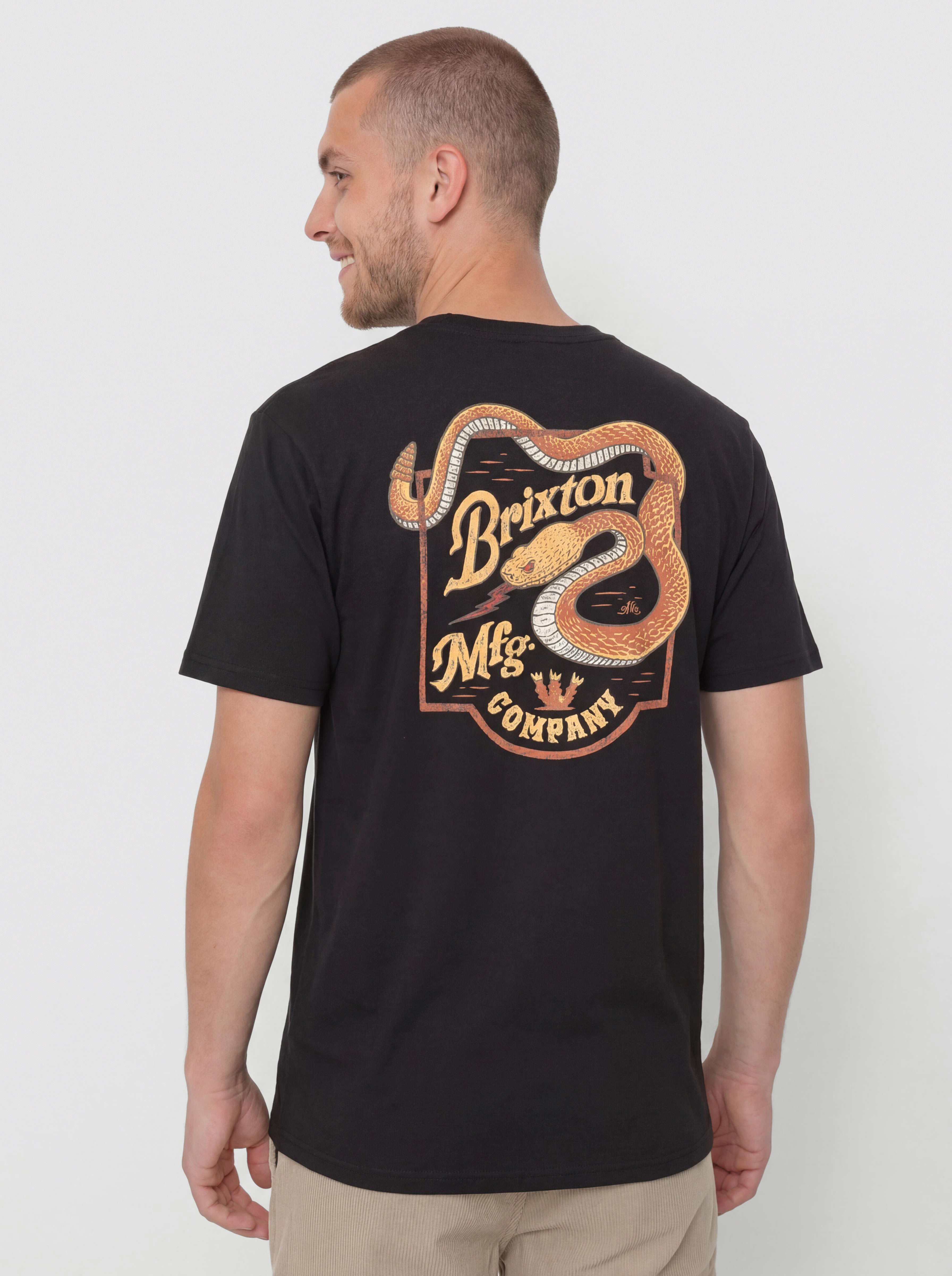 T-shirt Brixton Rothwell Tlrt (black)