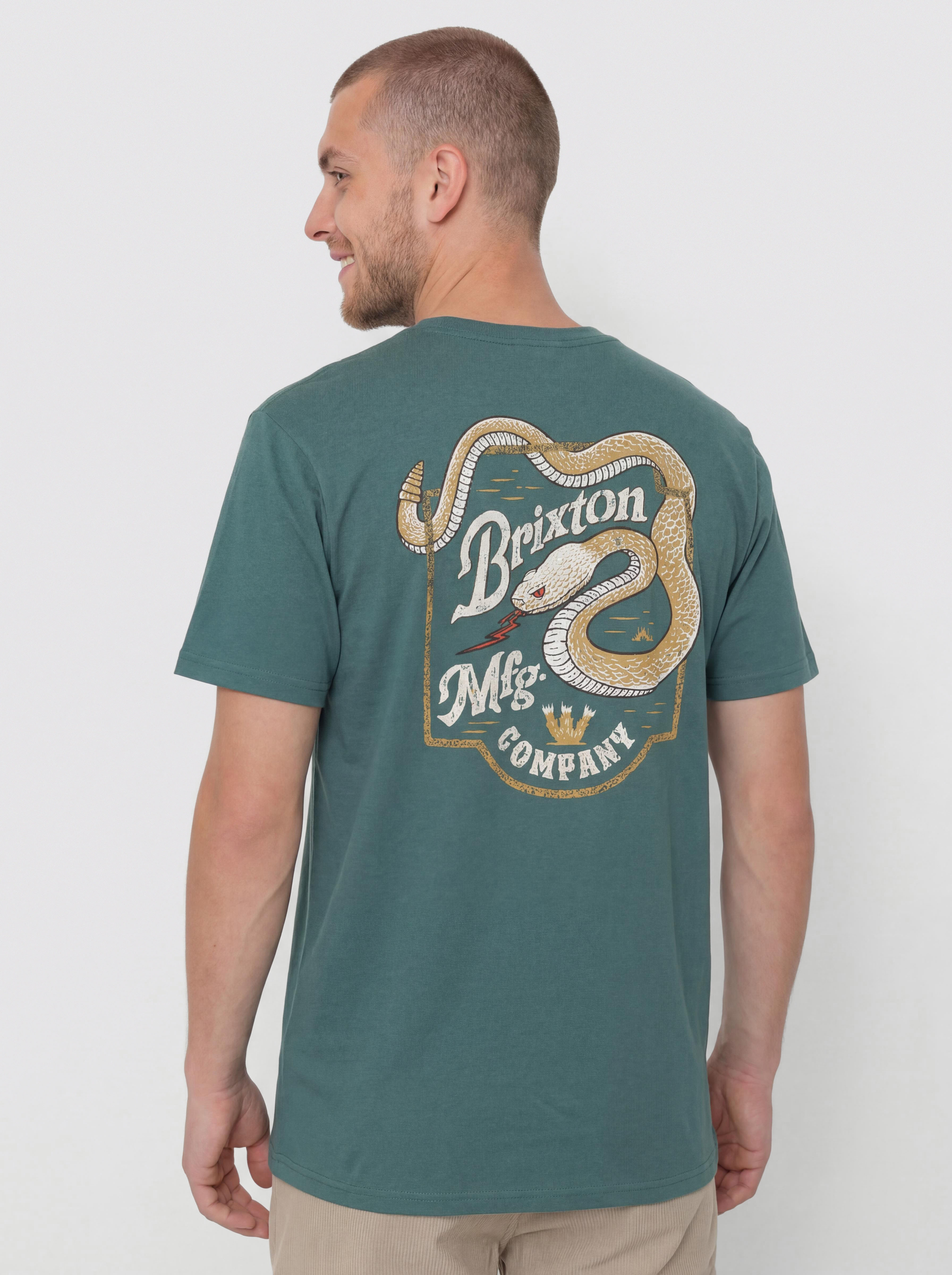T-shirt Brixton Rothwell Tlrt (night sage)