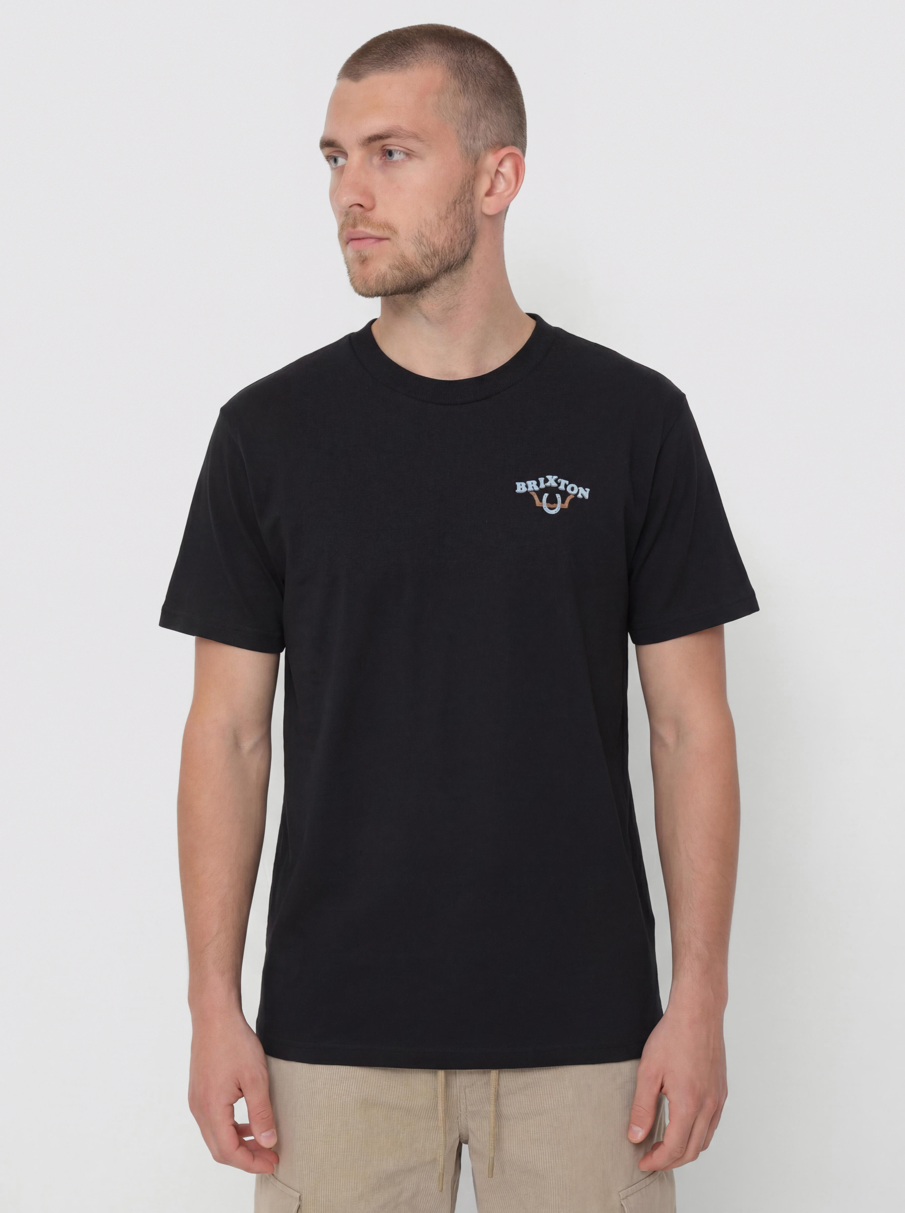 T-shirt Brixton Beekman Std (black)