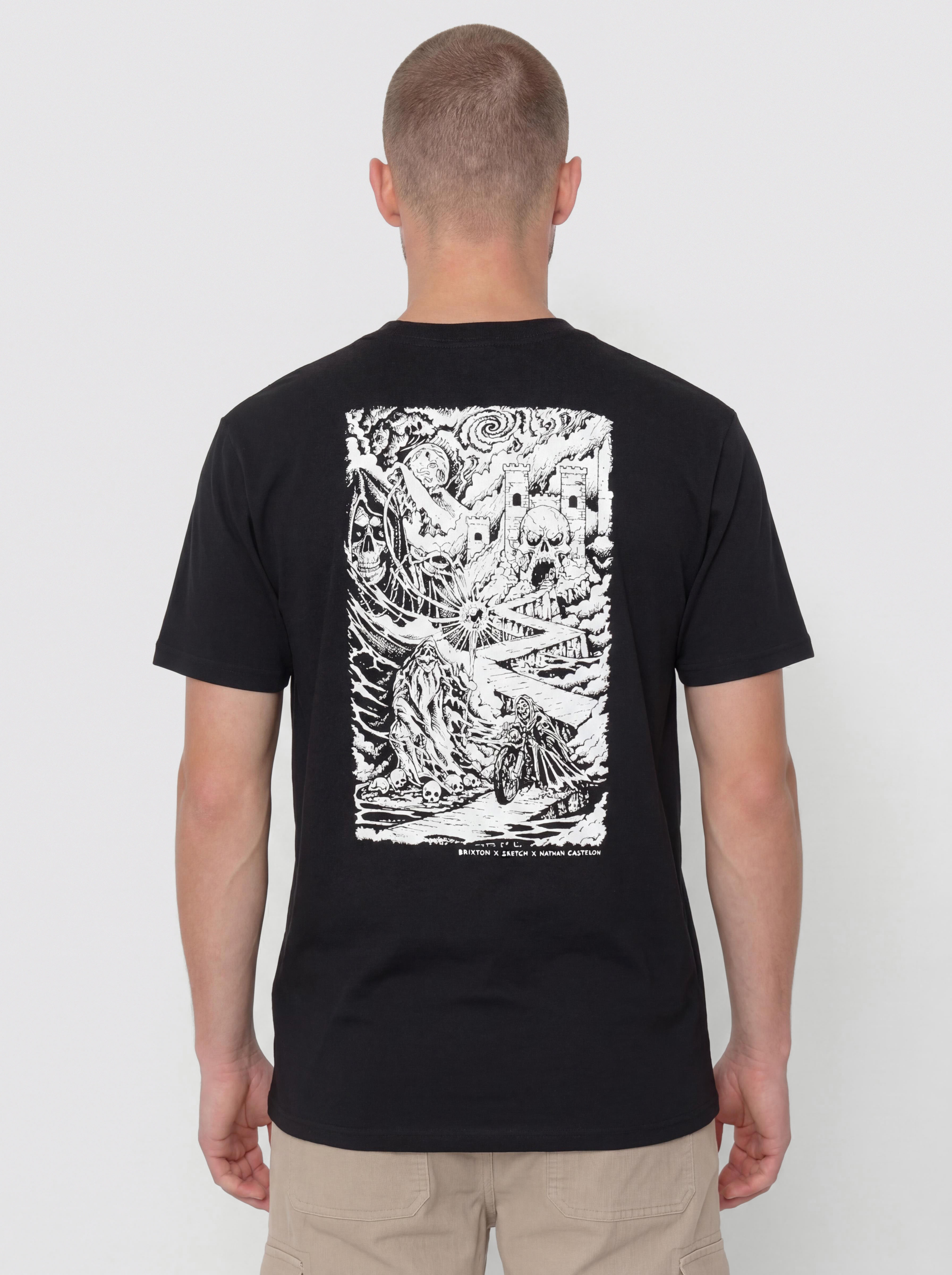 T-shirt Brixton Hourglass Std