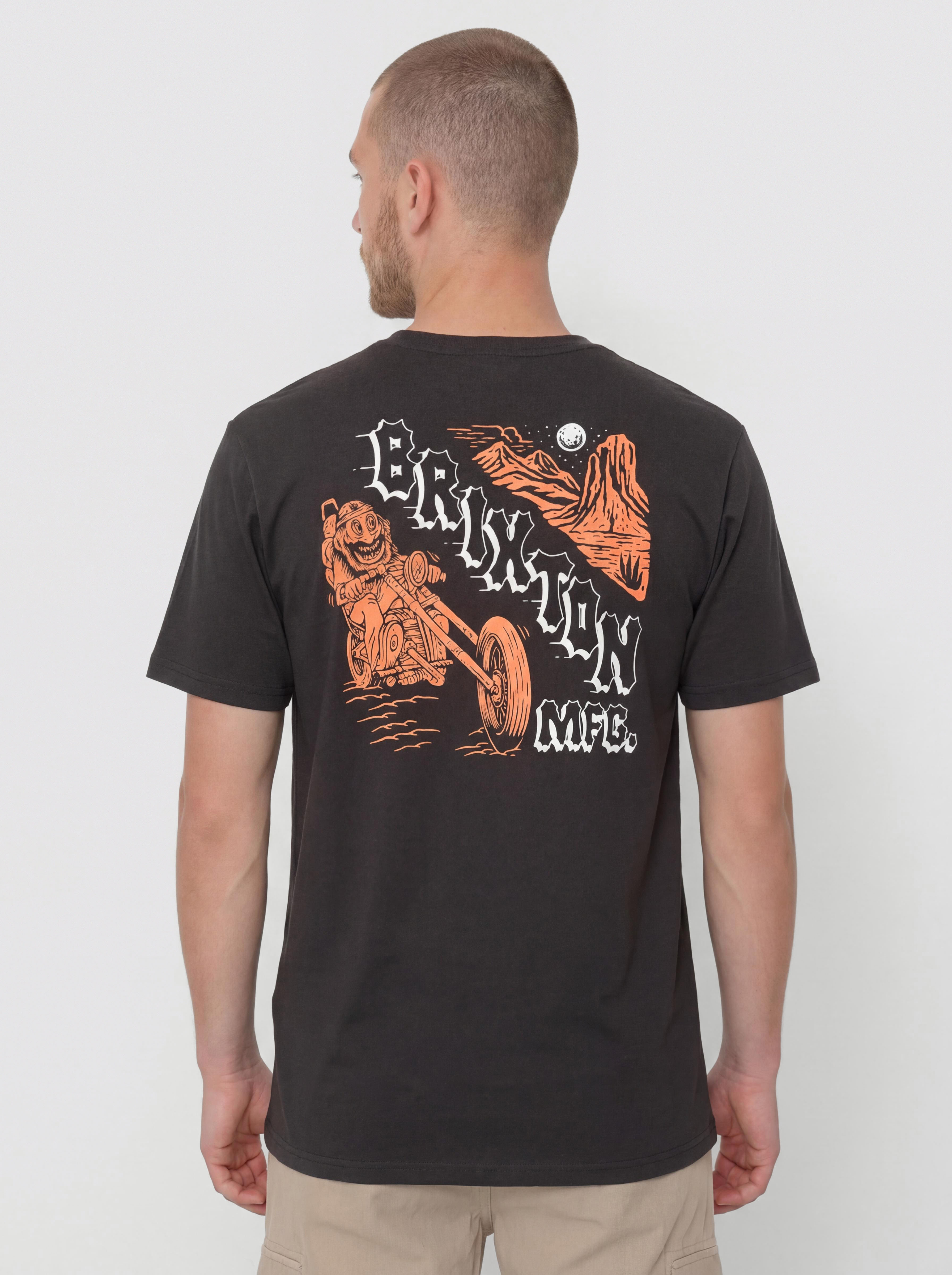 T-shirt Brixton Pasco Tlrt (black)