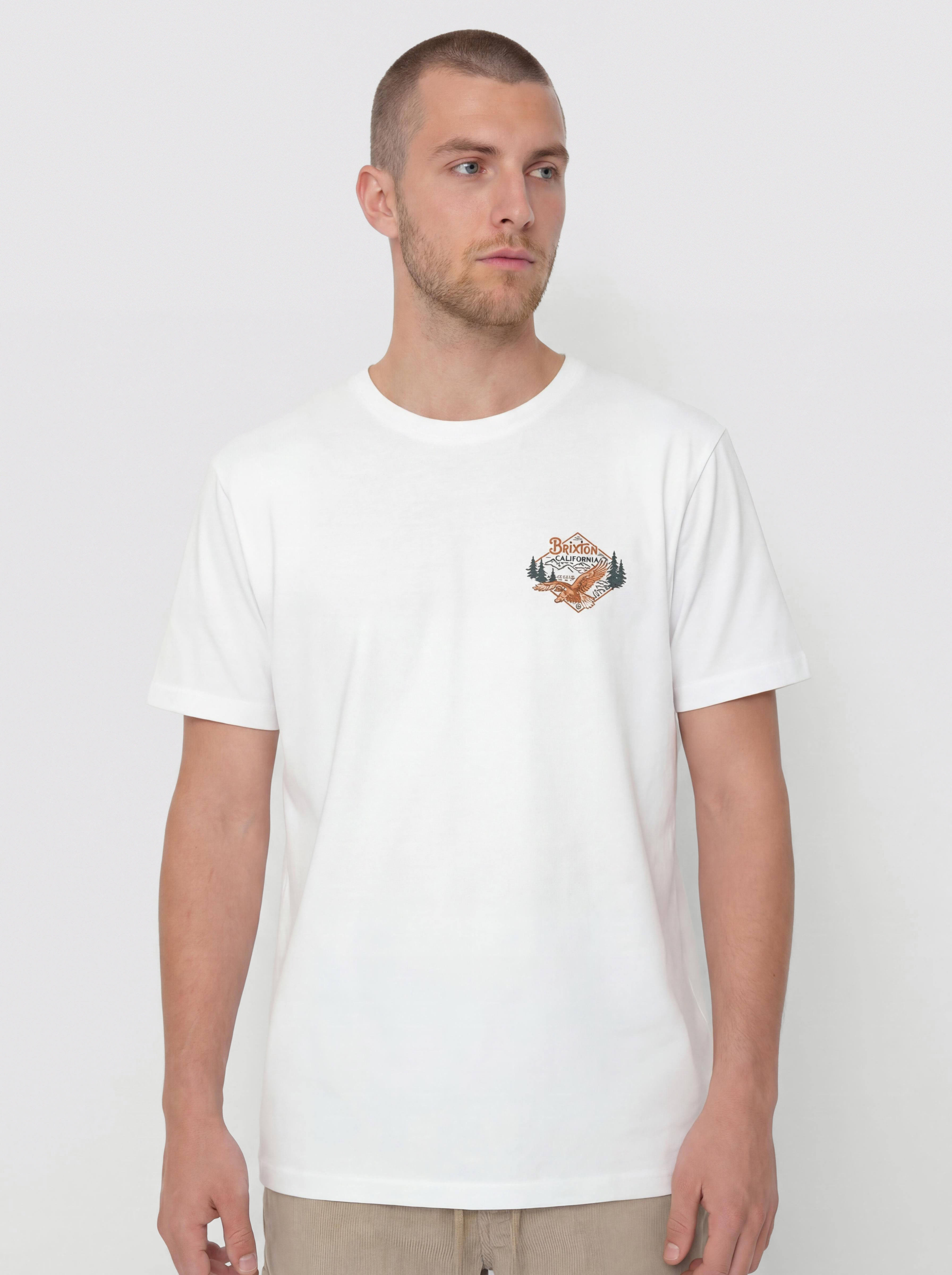 T-shirt Brixton Driftway Tlrt (white)