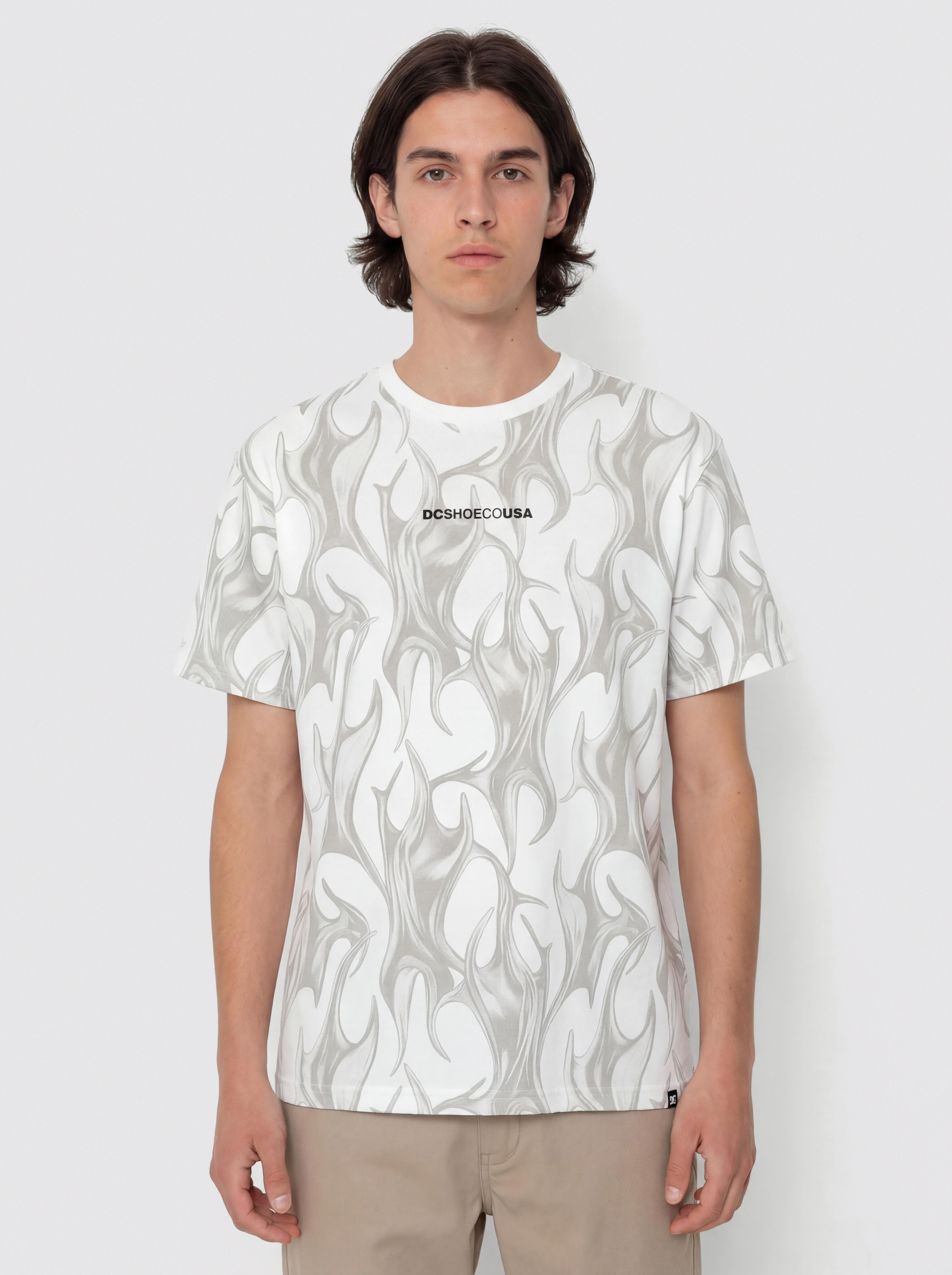 T-shirt DC Liquid Fuego (white)